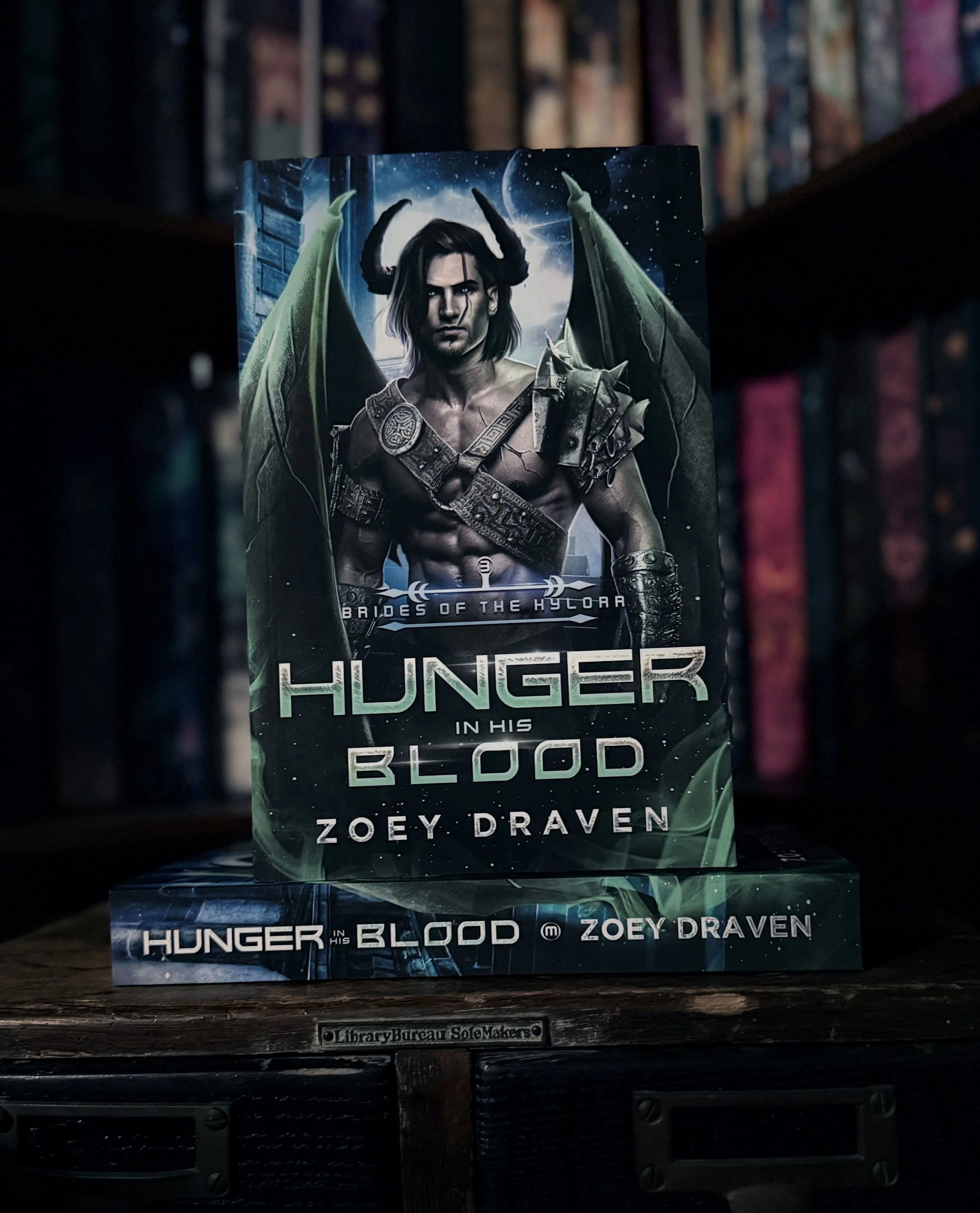 Hunger In His Blood by Zoey Draven [OOP Indie Signed]