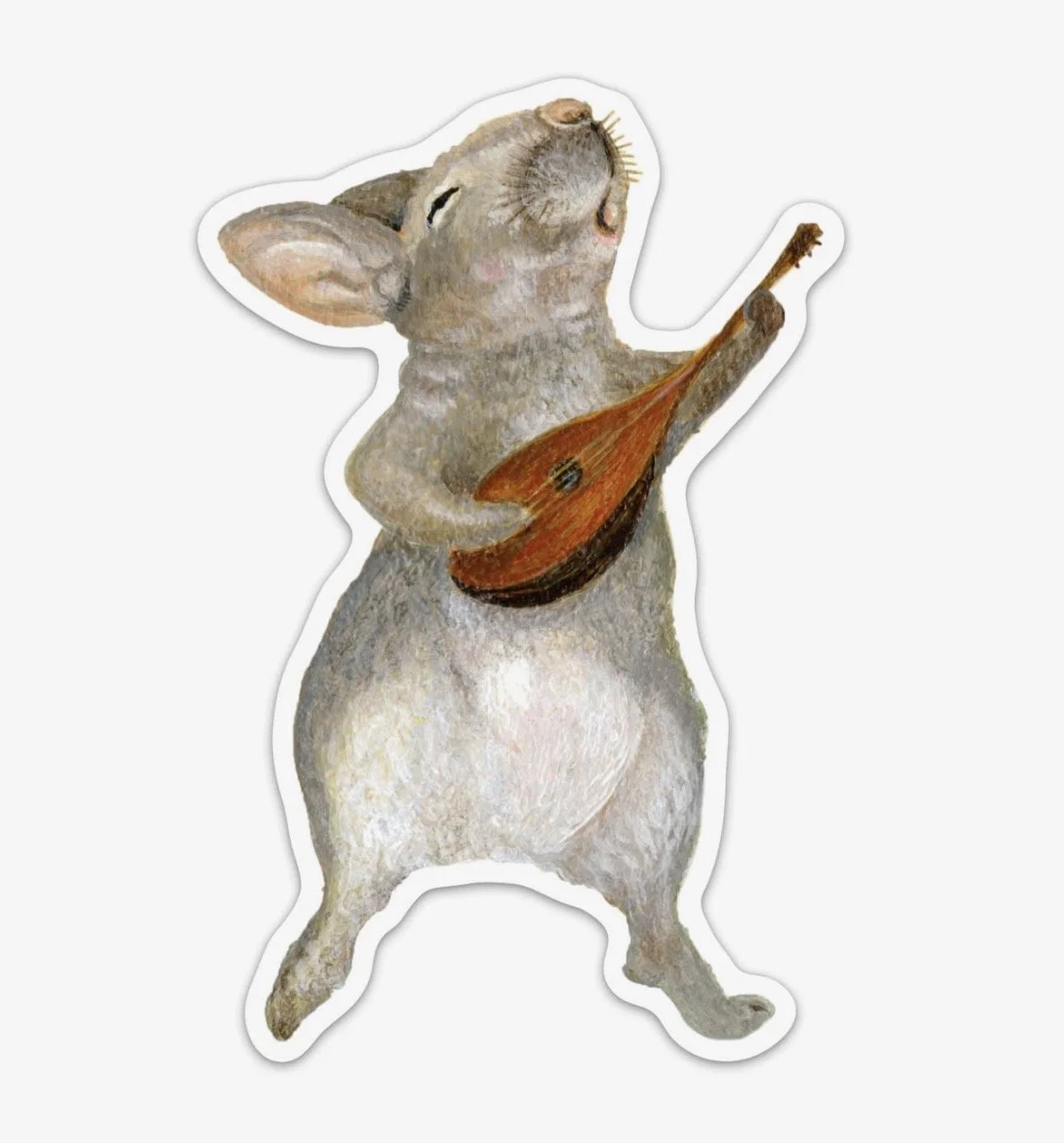 Pygmy Bunny Vinyl Sticker