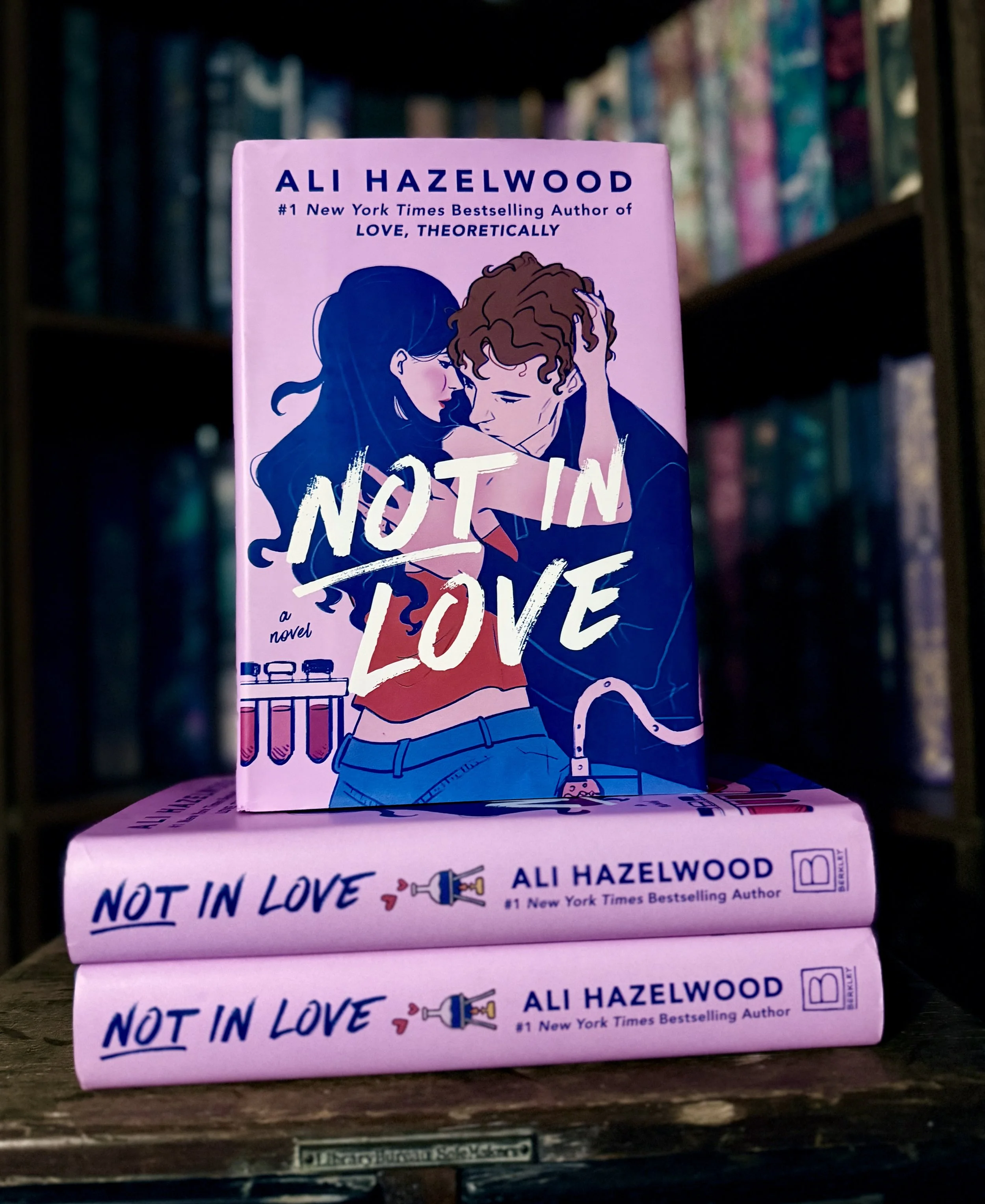 Not In Love by Ali Hazelwood [Signed Hardcover]