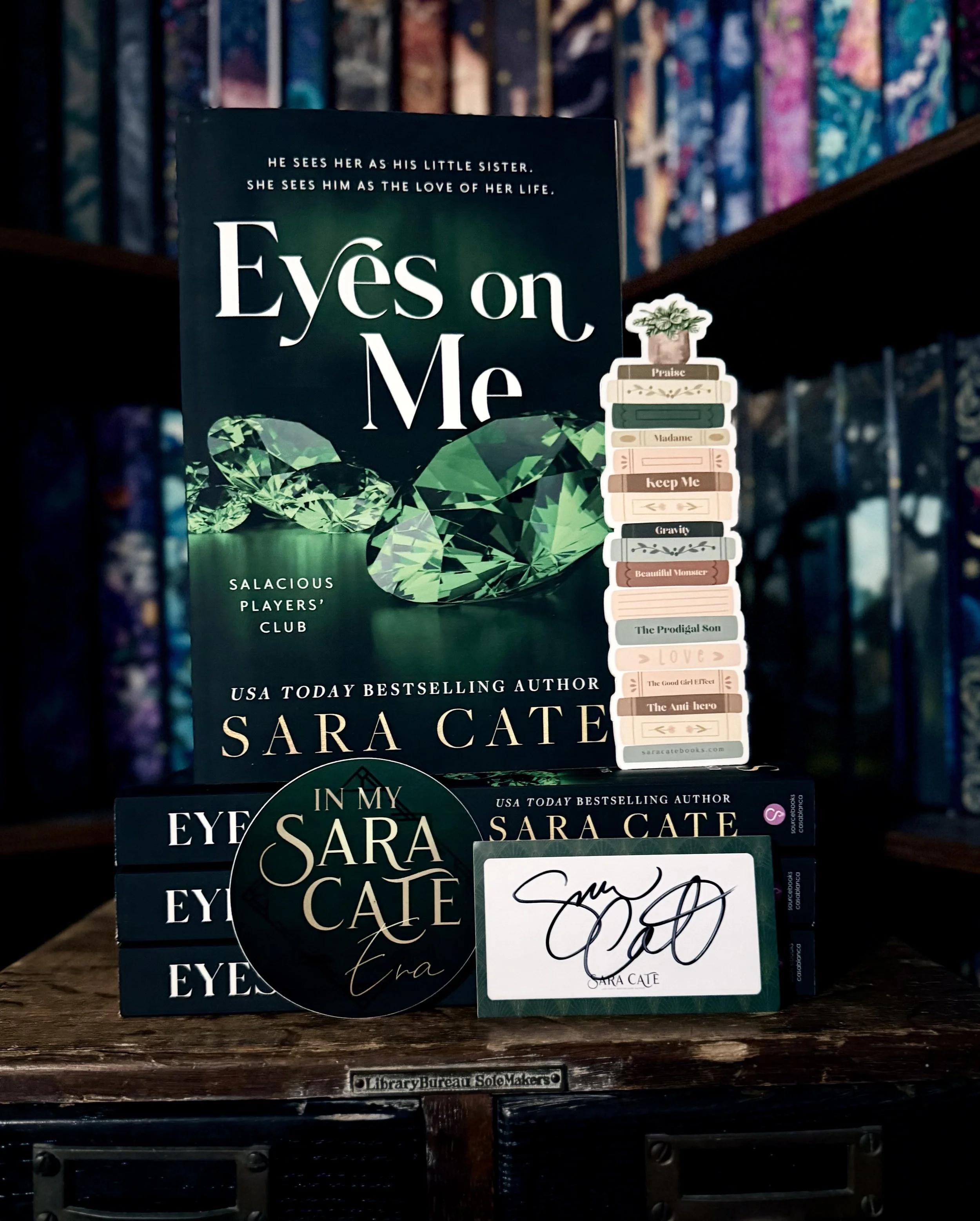 Eyes on Me by Sara Crate [Signed Bookplate w/ Swag]