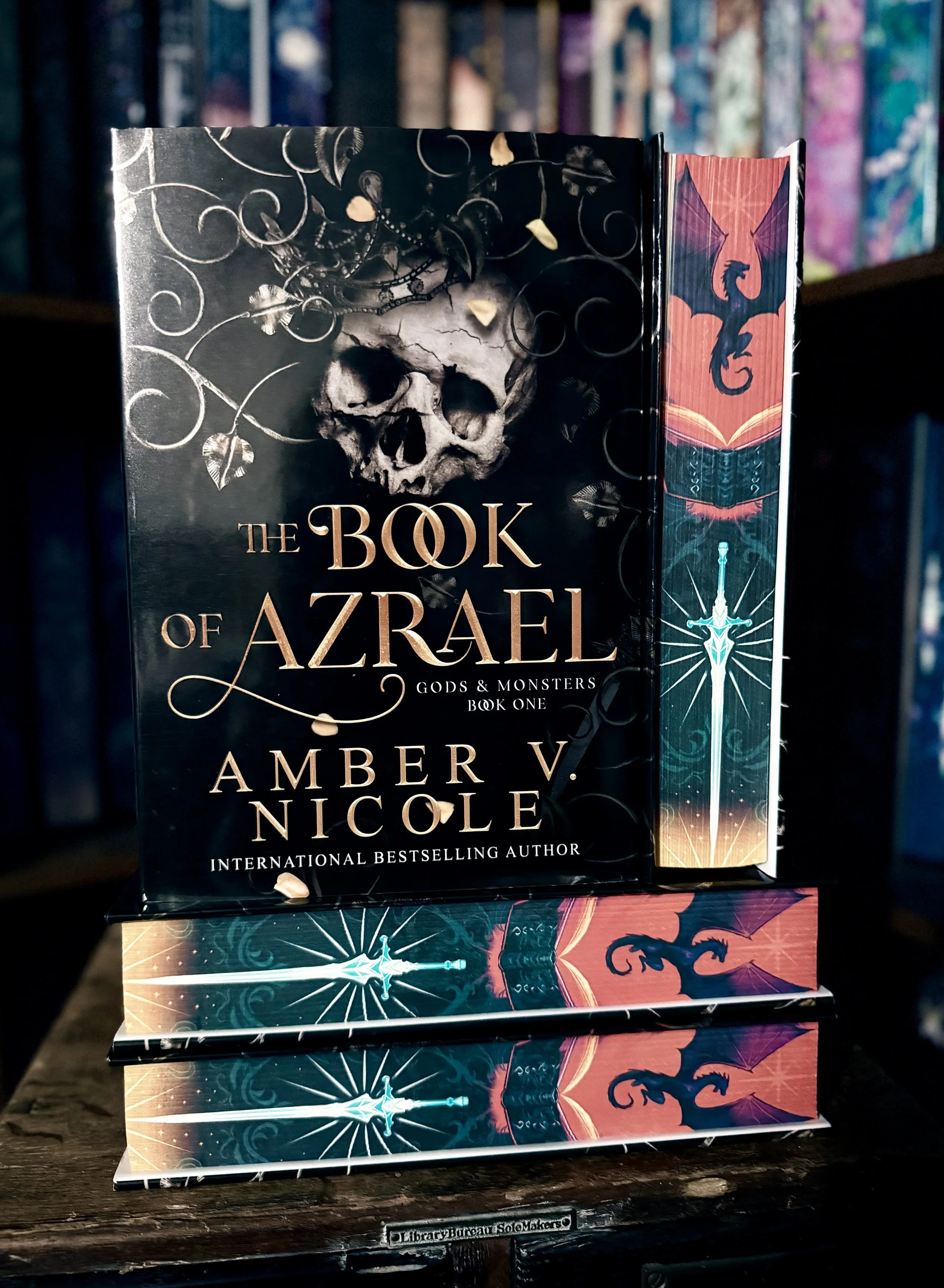 Book of Azrael by Amber V. Nicole [Deluxe Limited SE Signed]