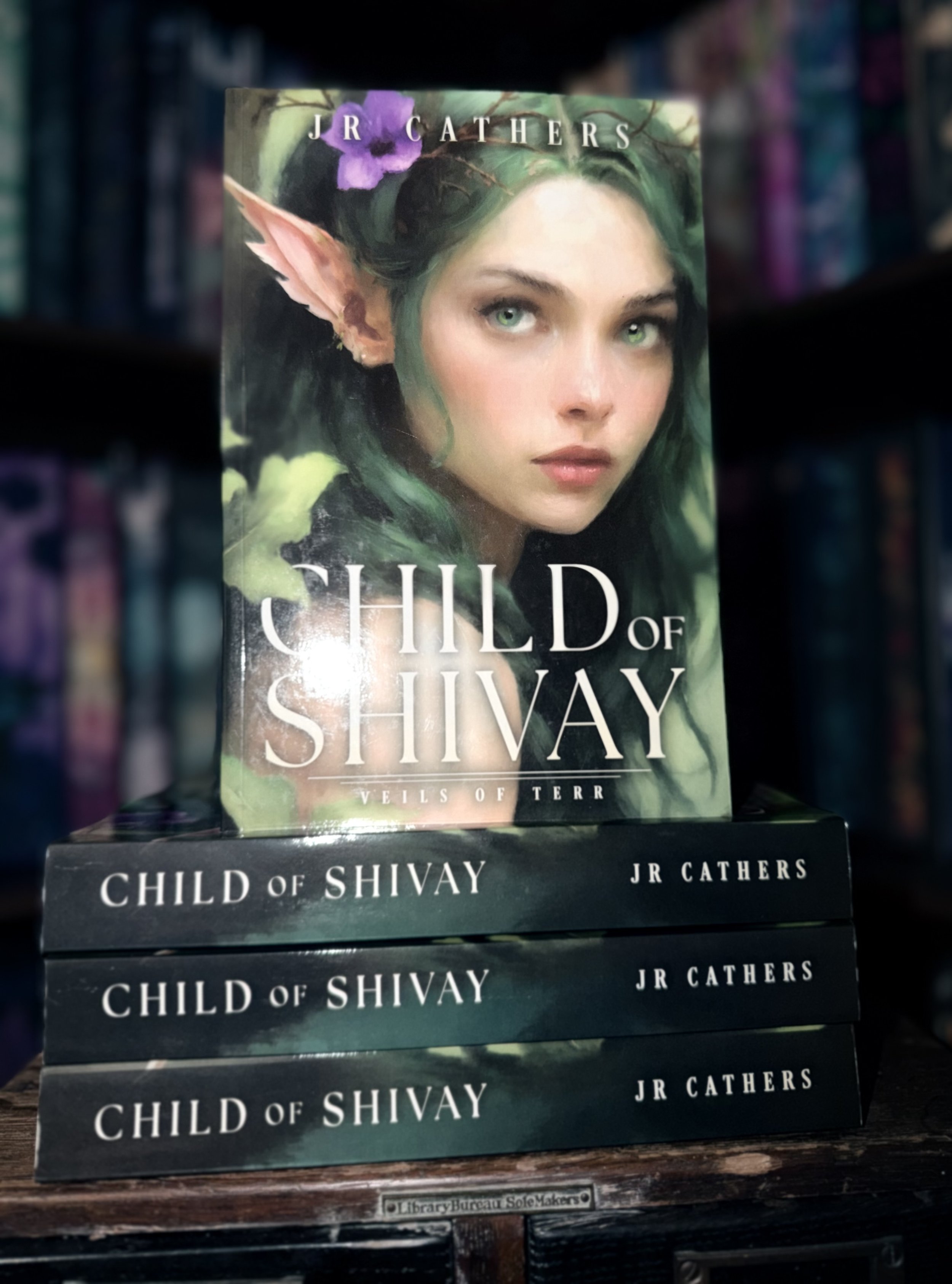 Child of Shivay by JR Cathers [OOP Original Glossy Cover -- Signed + Art & Swag]