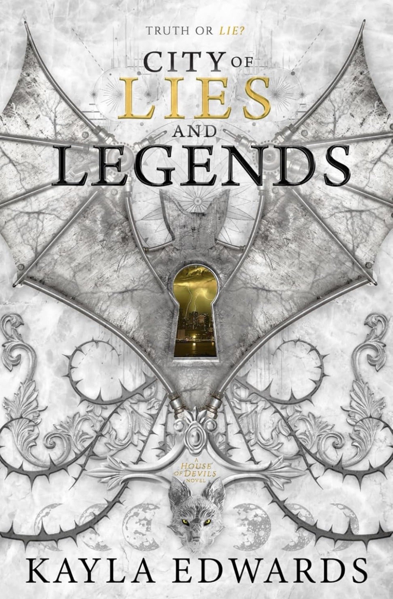 City of Lies & Legends by Kayla Edwards [OOP Indie PB]