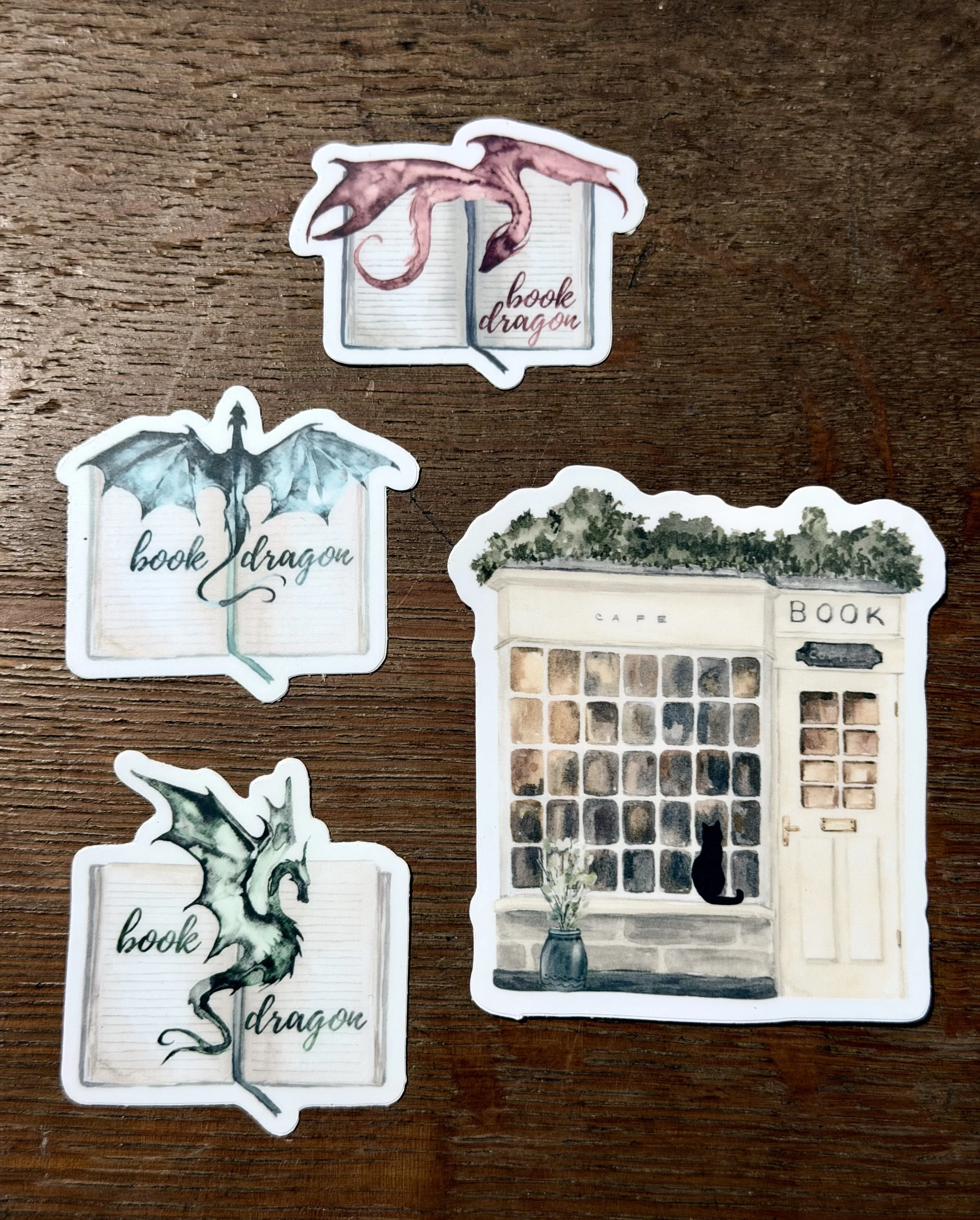 Fantasy + Bookish Stickers