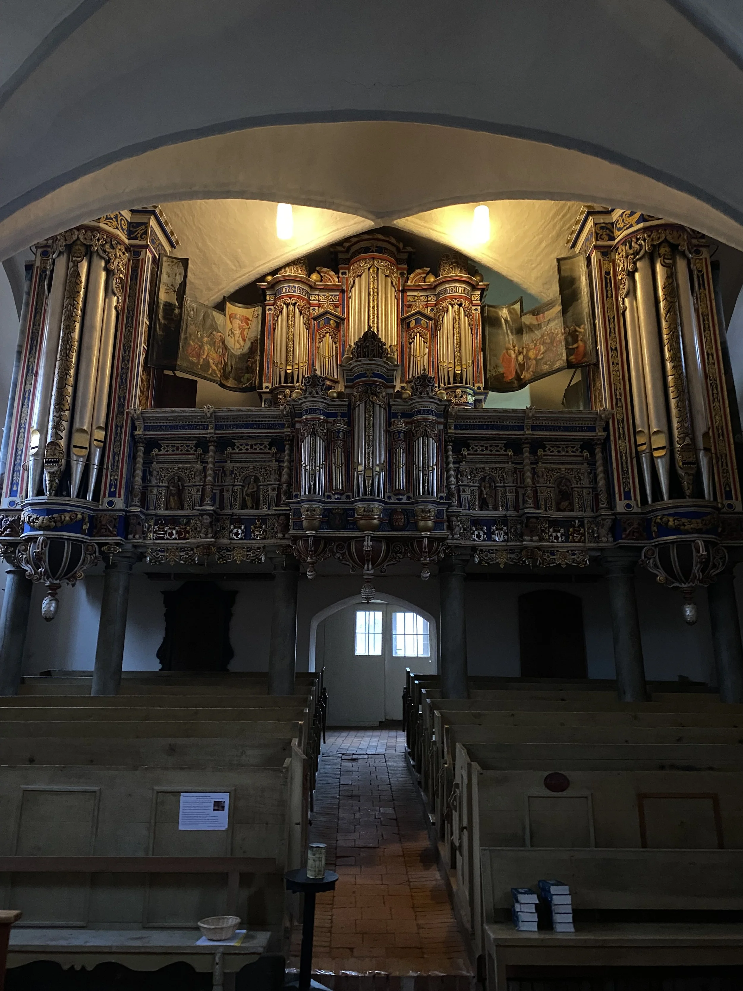 Historische Orgel in Basedow