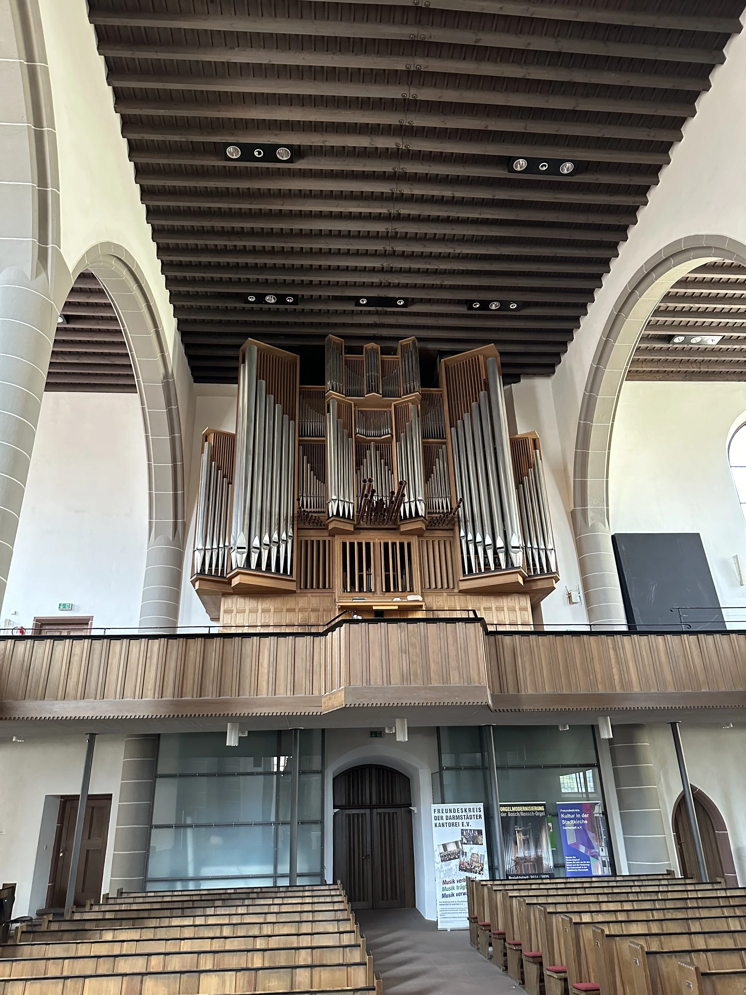 Orgel-Martinée an der renovierten Orgel der Stadtkirche Darmstadt