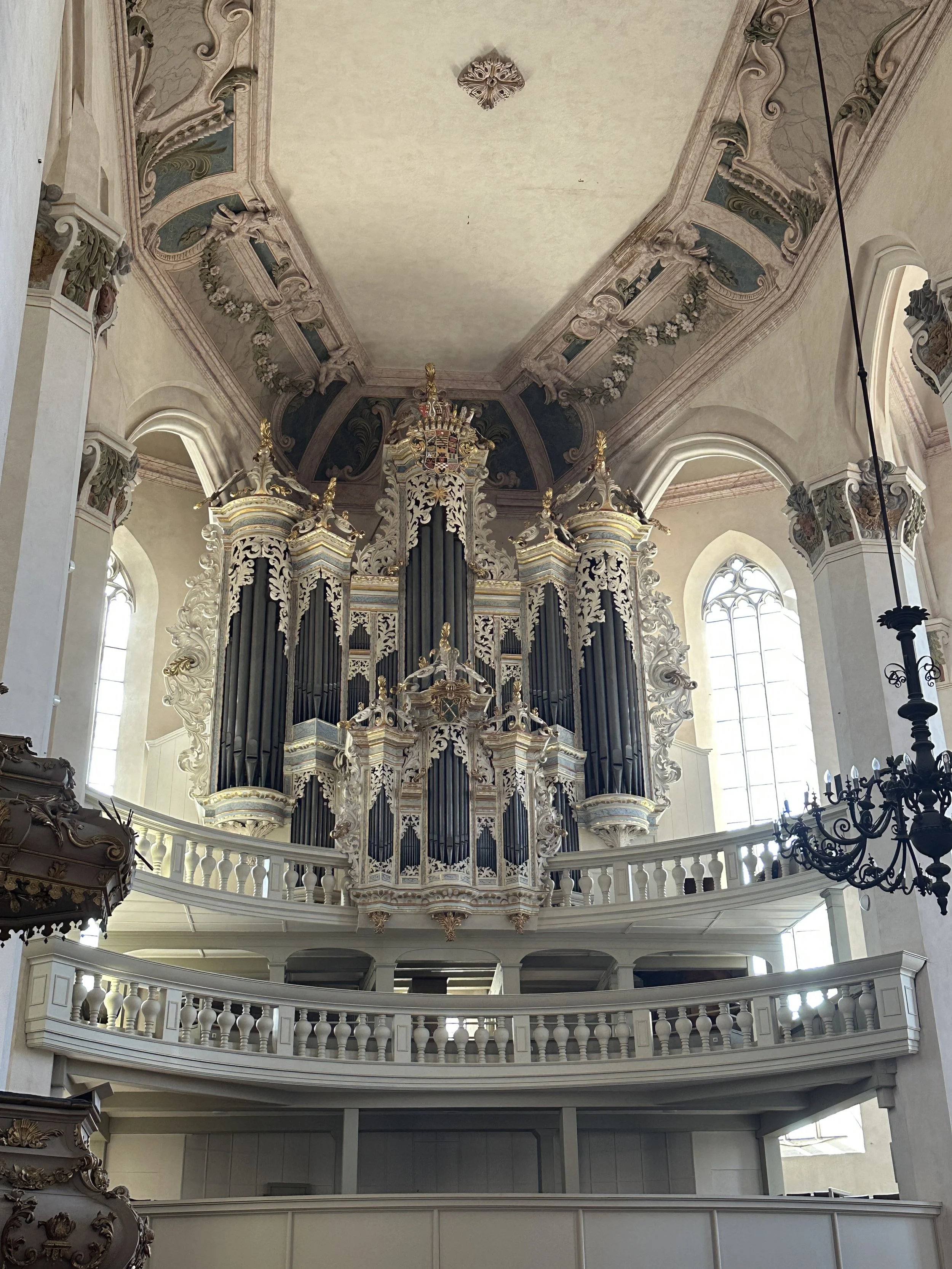 Hildebrandt Orgel der Kirche St. Wenzel Naumburg