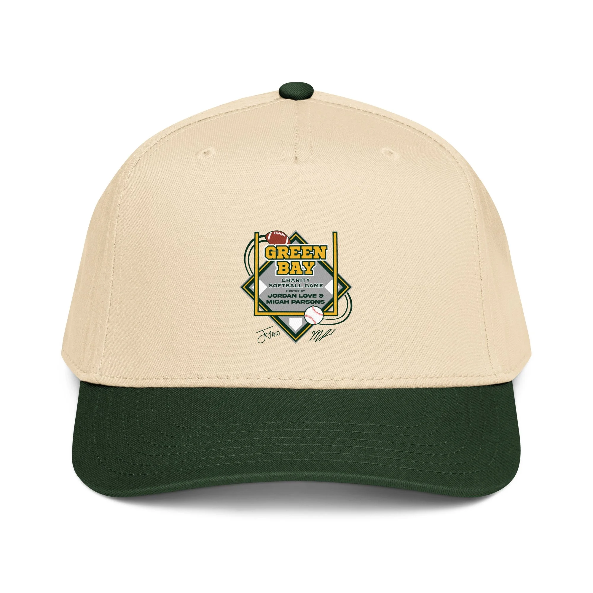 Green Bay Charity Softball 5 Panel Cap - Multiple Colors