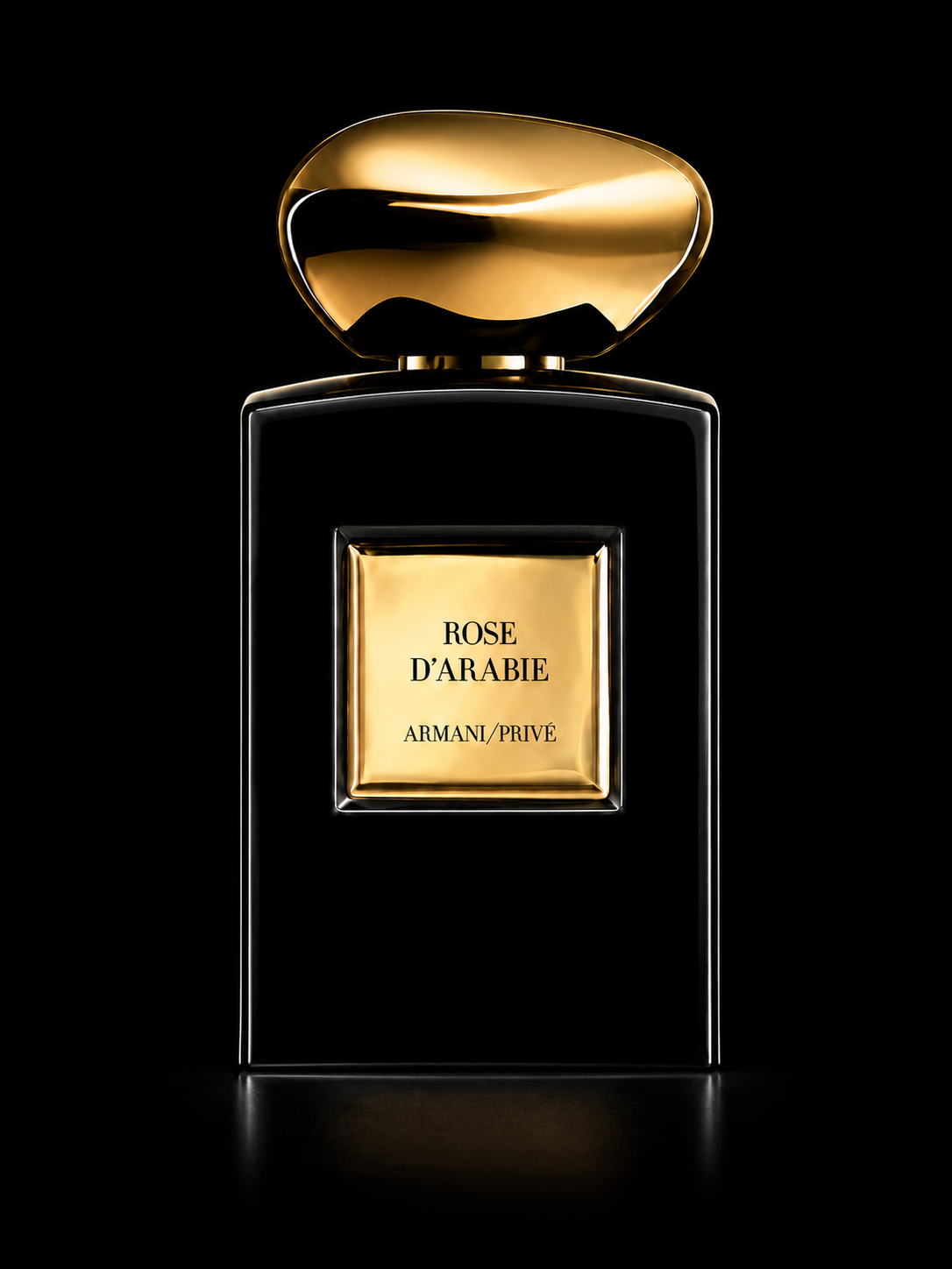Perfume noir et or nommé 'Rose d'Arabie' par Armani/Privé