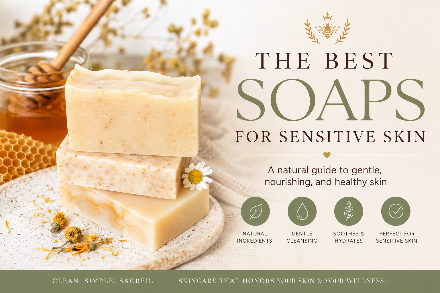 The Best Soaps for Sensitive Skin: A Natural Guide to Healthy, Happy Skin