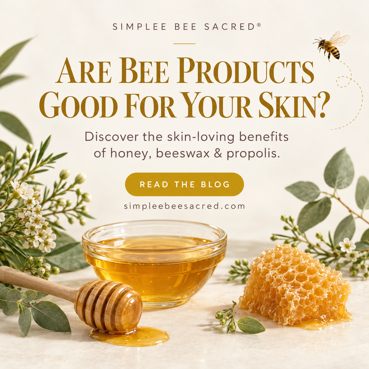 Are Bee Products Good For The Skin?