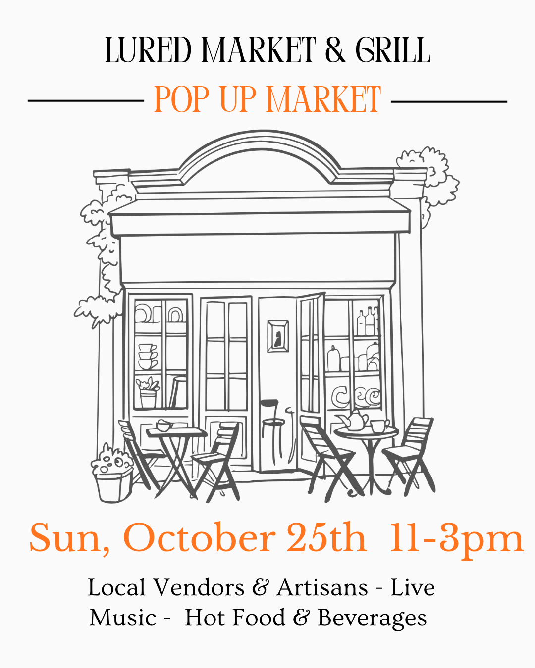 Lure Market & Grill Pop Up Market