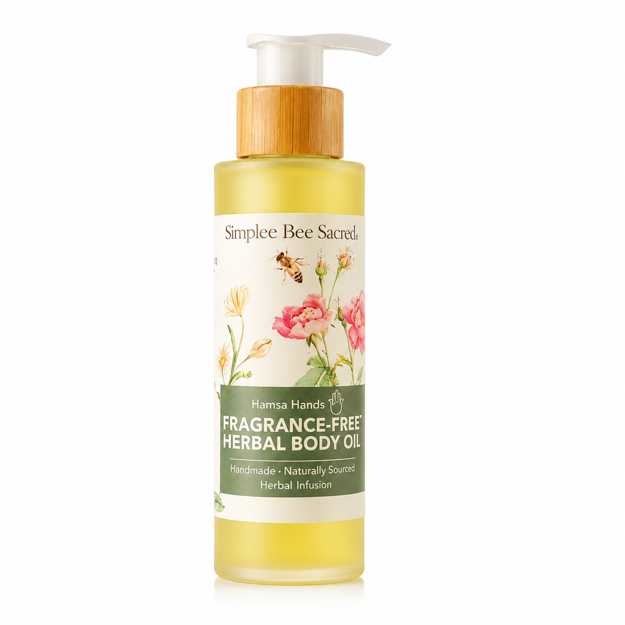 Fragrance- Free Herbal Body Oil