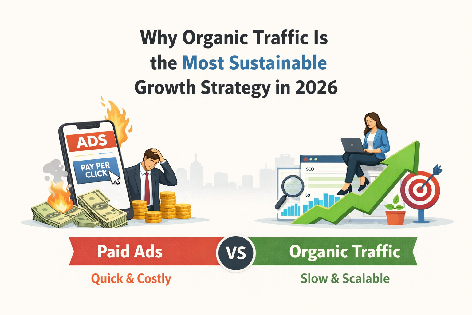 Why Organic Traffic Is the Most Sustainable Growth Strategy in 2026
