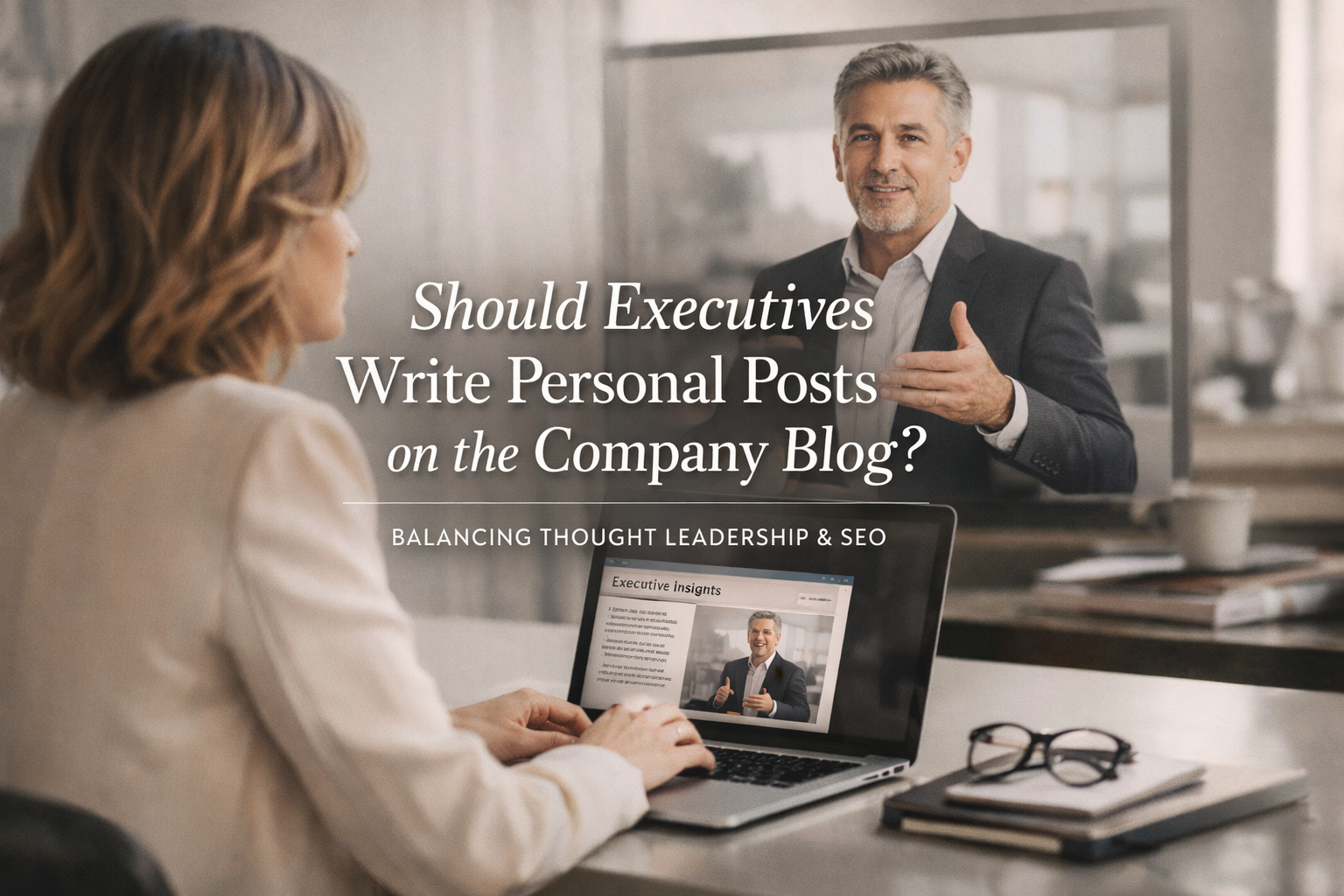Should Executives Write Personal Posts on the Company Blog?