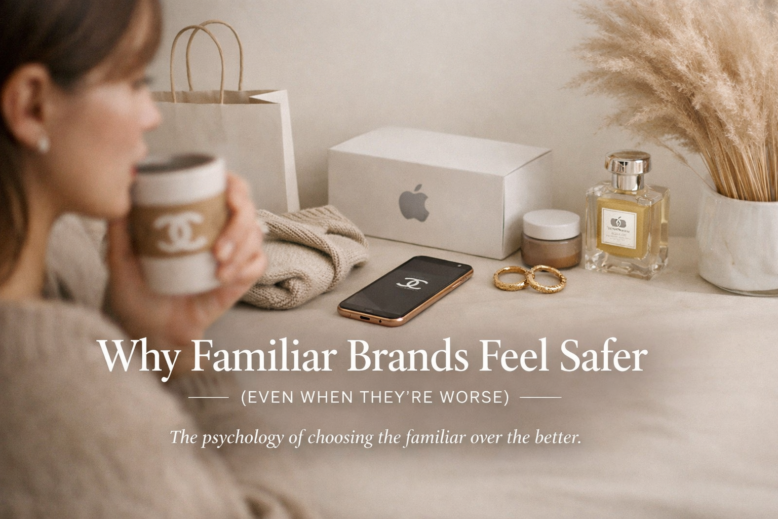 Why Familiar Brands Feel Safer (Even When They’re Worse)
