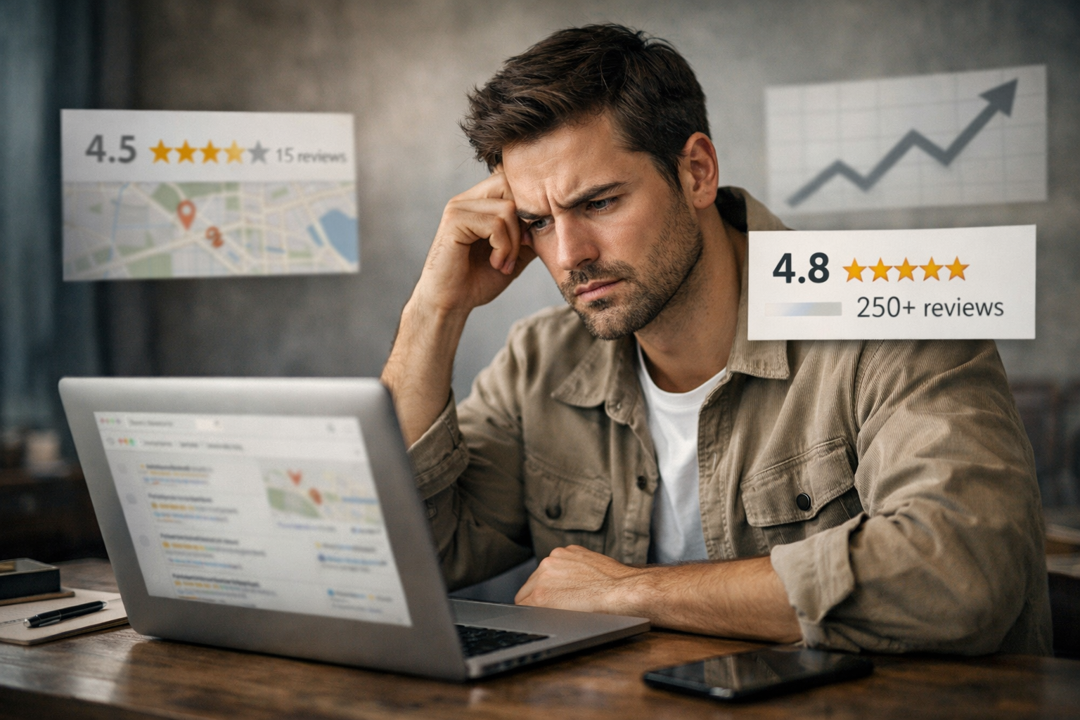 You Have 400 Reviews. They Have 50. They're Still Outranking You.