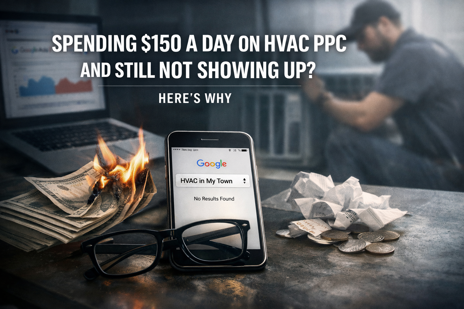 Spending $150 a Day on HVAC PPC and Still Not Showing Up? Here's Why