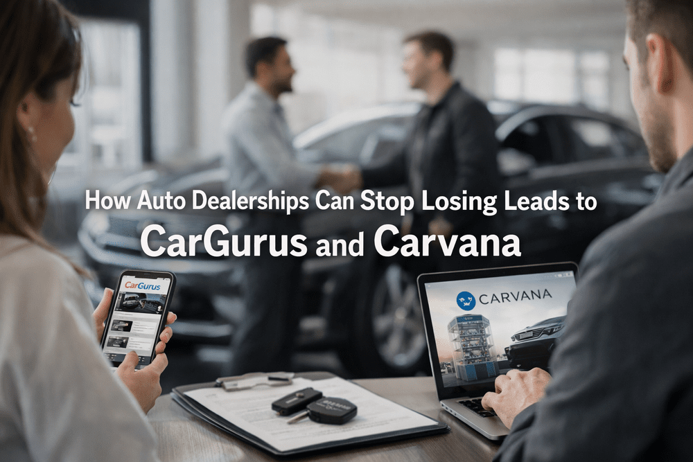 How dealerships can stop losing leads to CarGurus and Carvana