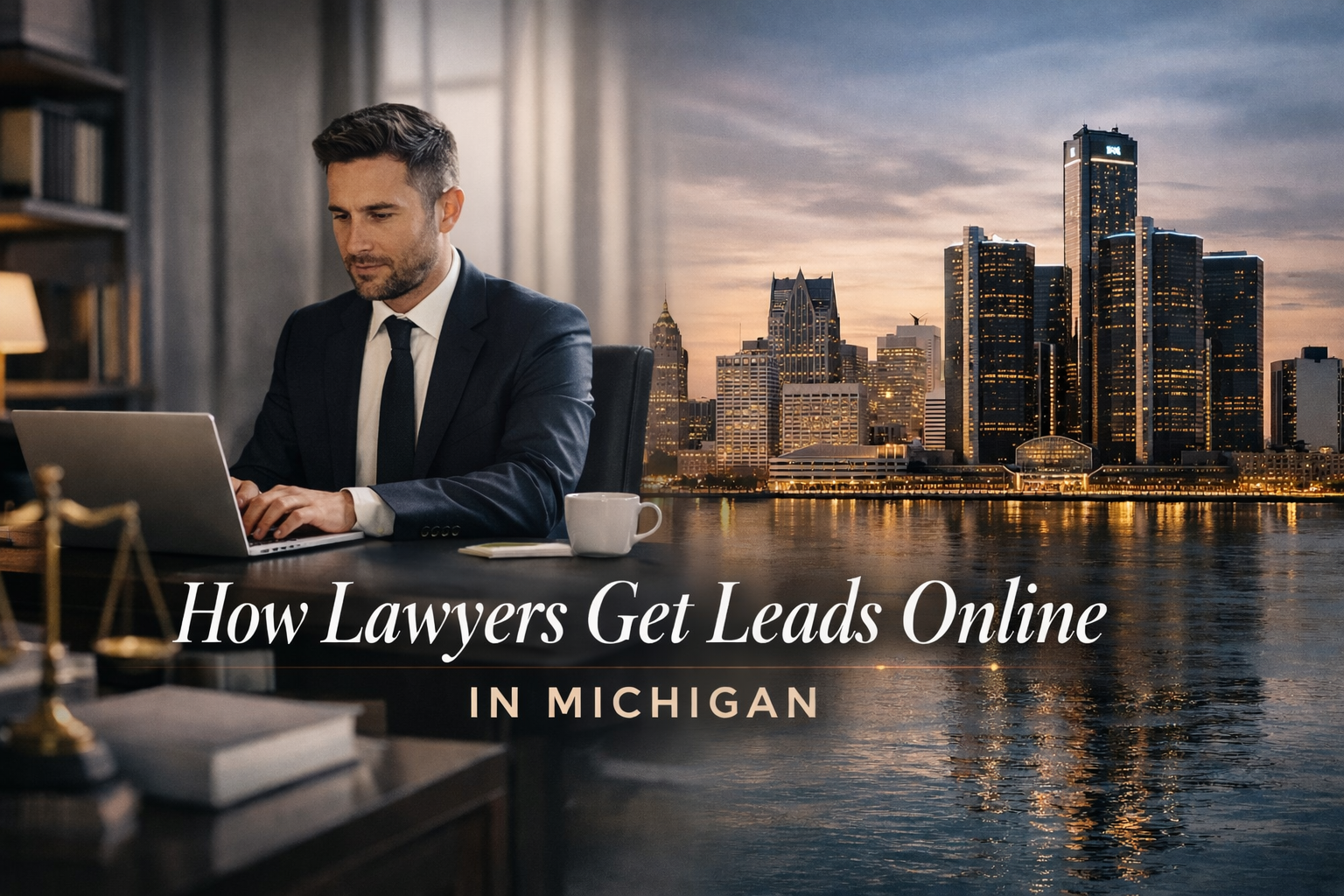 How lawyers get leads online Michigan