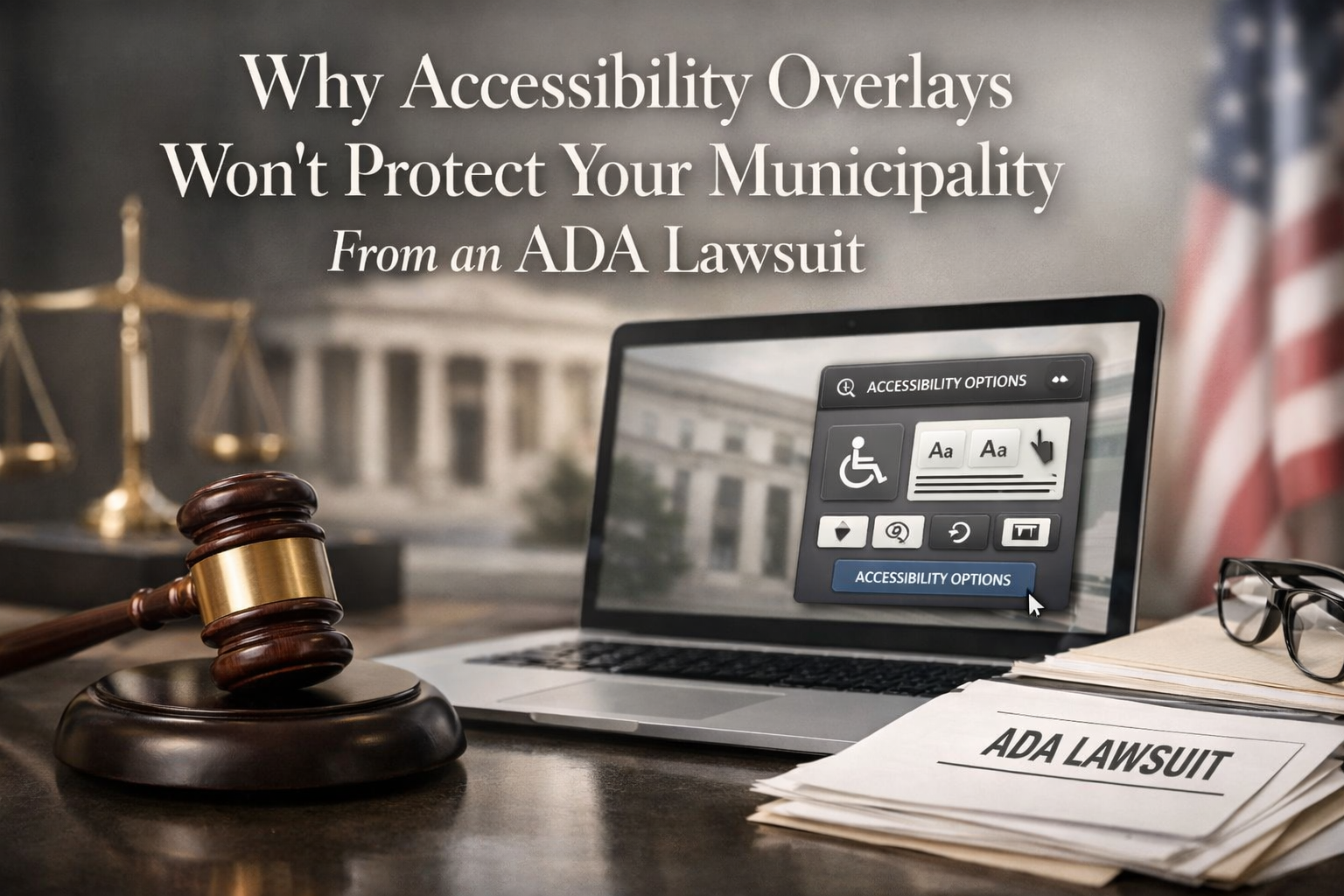 That Accessibility Widget on Your Municipal Website Isn't Protecting You — It's a Liability