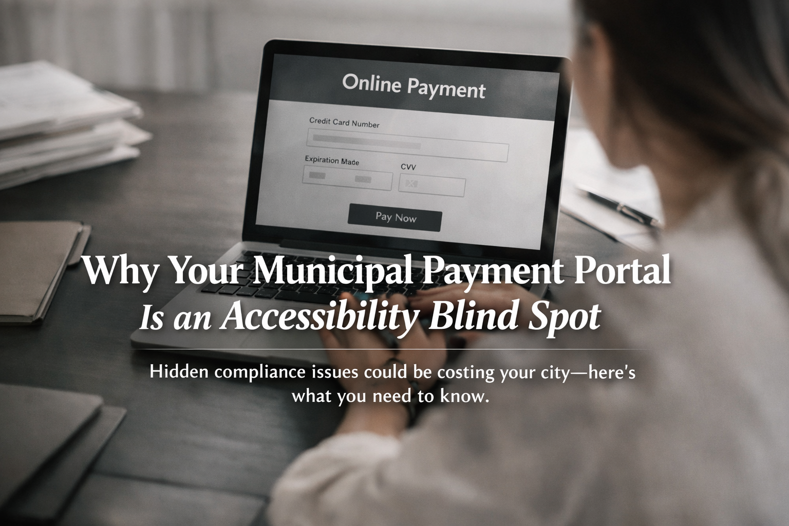 Municipal Payment Portal Accessibility