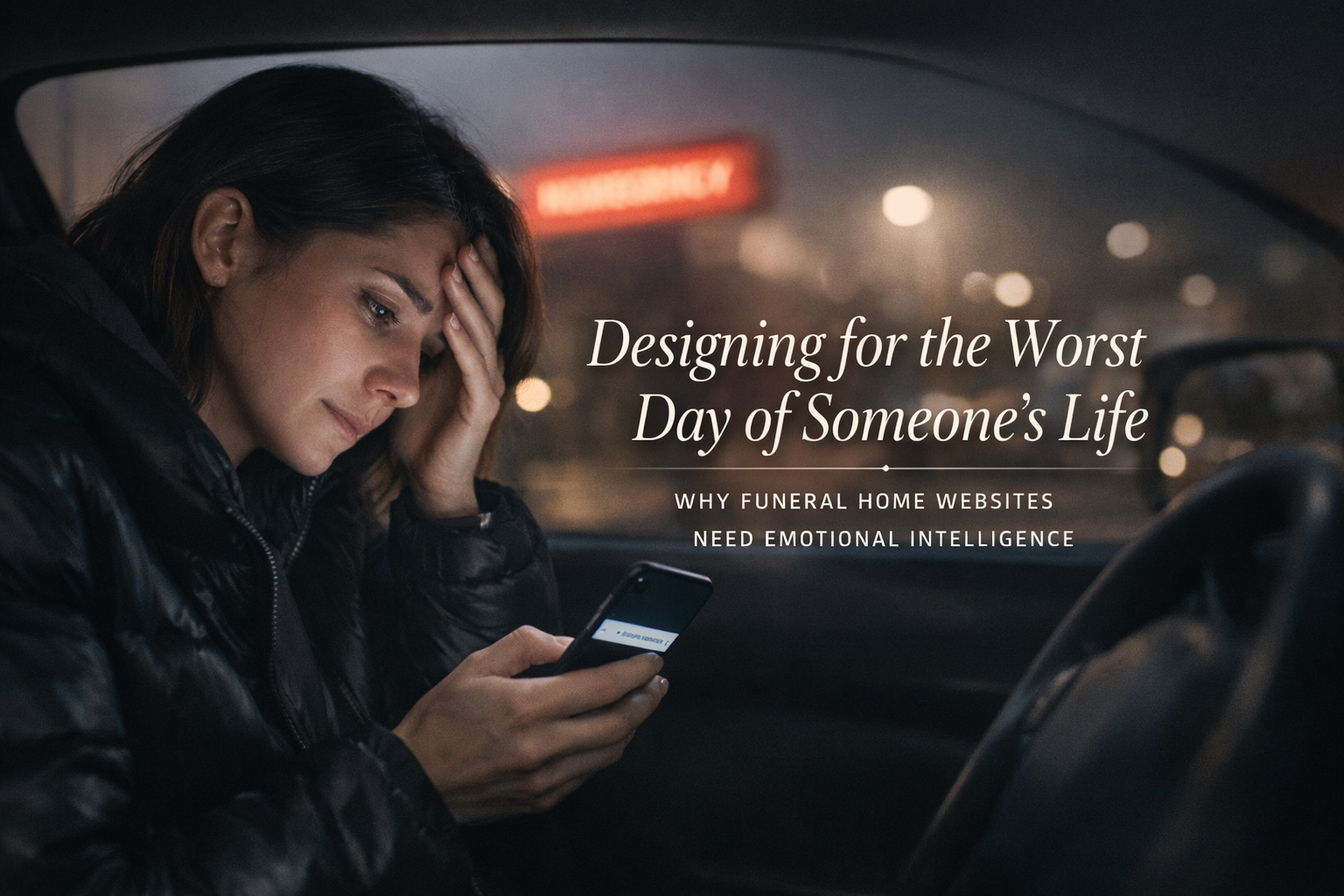 Designing for the Worst Day of Someone's Life