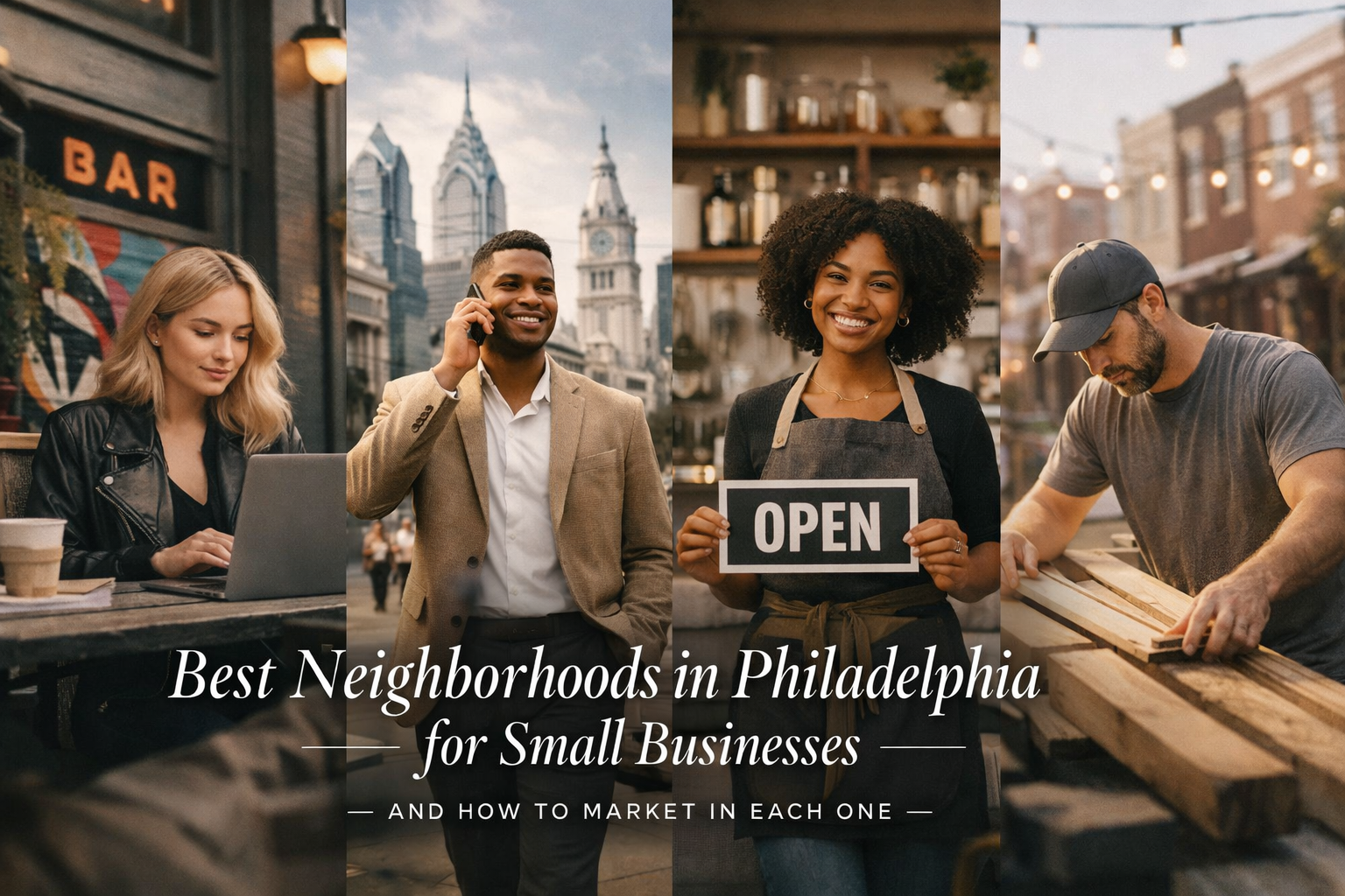 Best Neighborhoods in Philadelphia for Small Businesses (And How to Market in Each One)