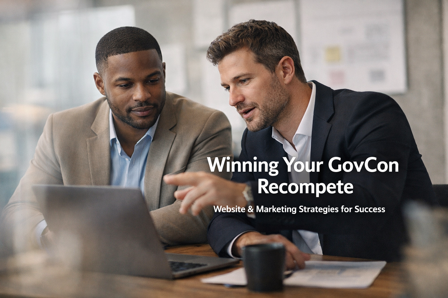 What a GovCon Recompete Means for Your Website and Marketing