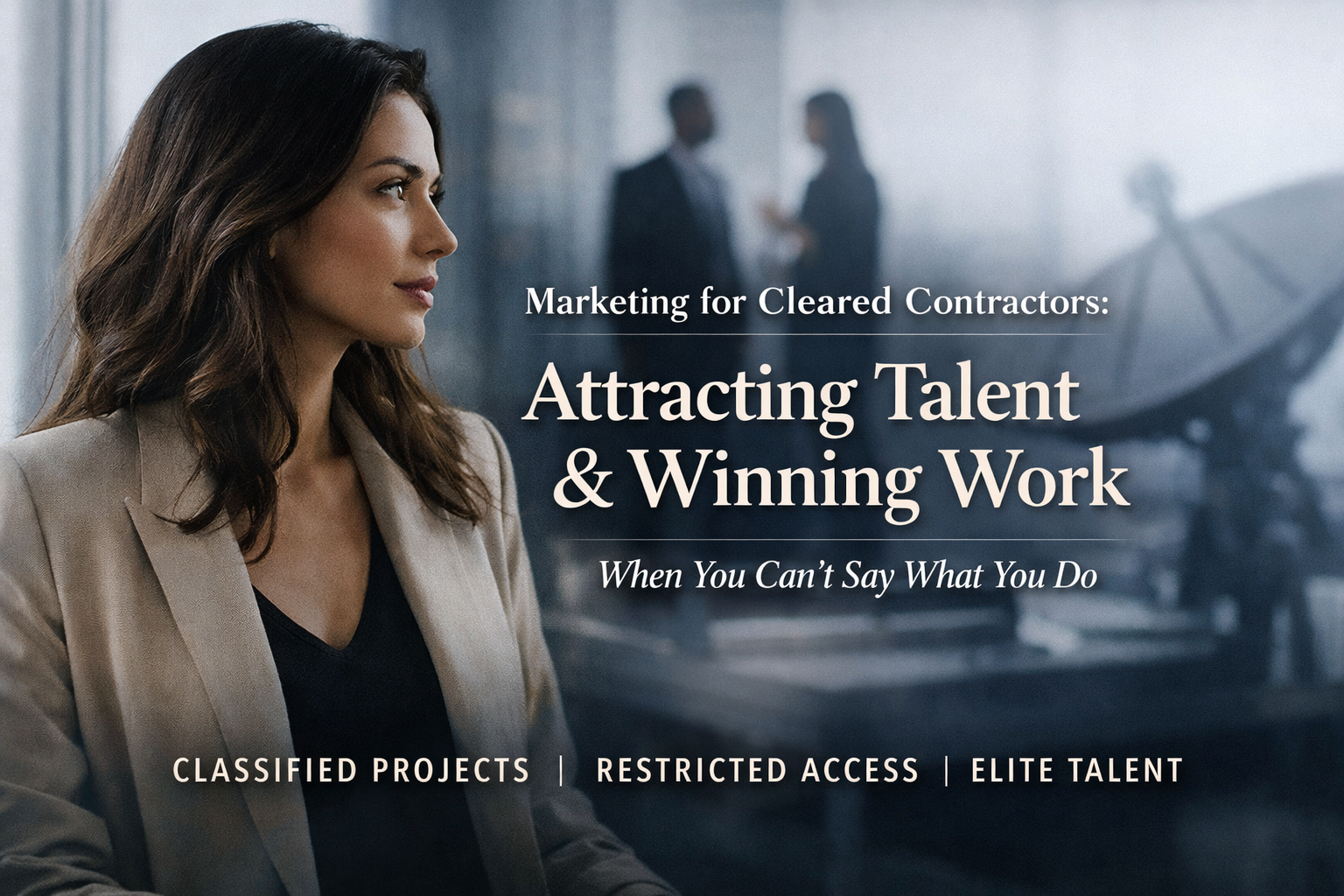Marketing for Cleared Contractors: How to Attract Talent and Win Work When You Can't Say What You Do