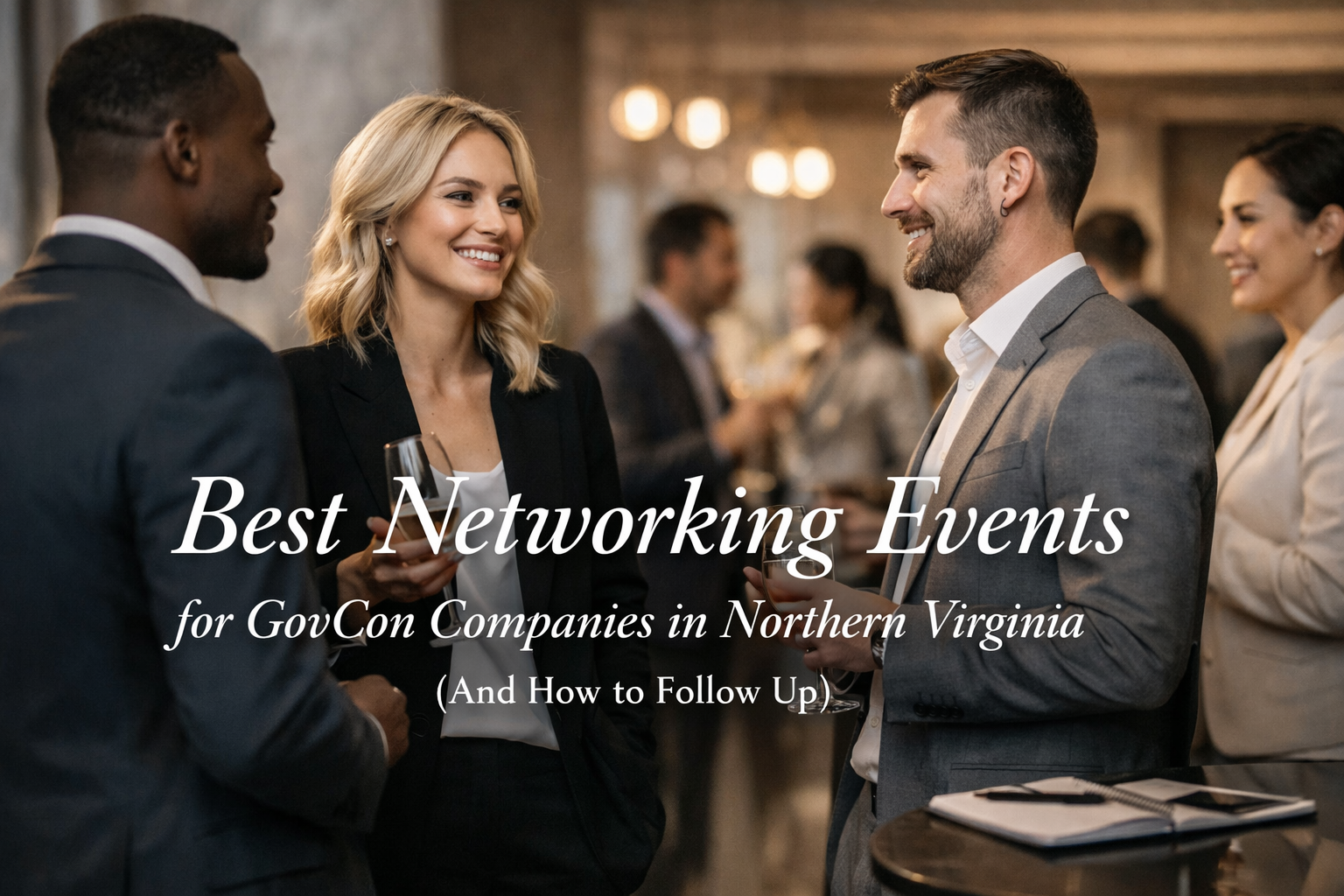 The Best Networking Events for GovCon Companies in Northern Virginia (And How to Actually Follow Up After)