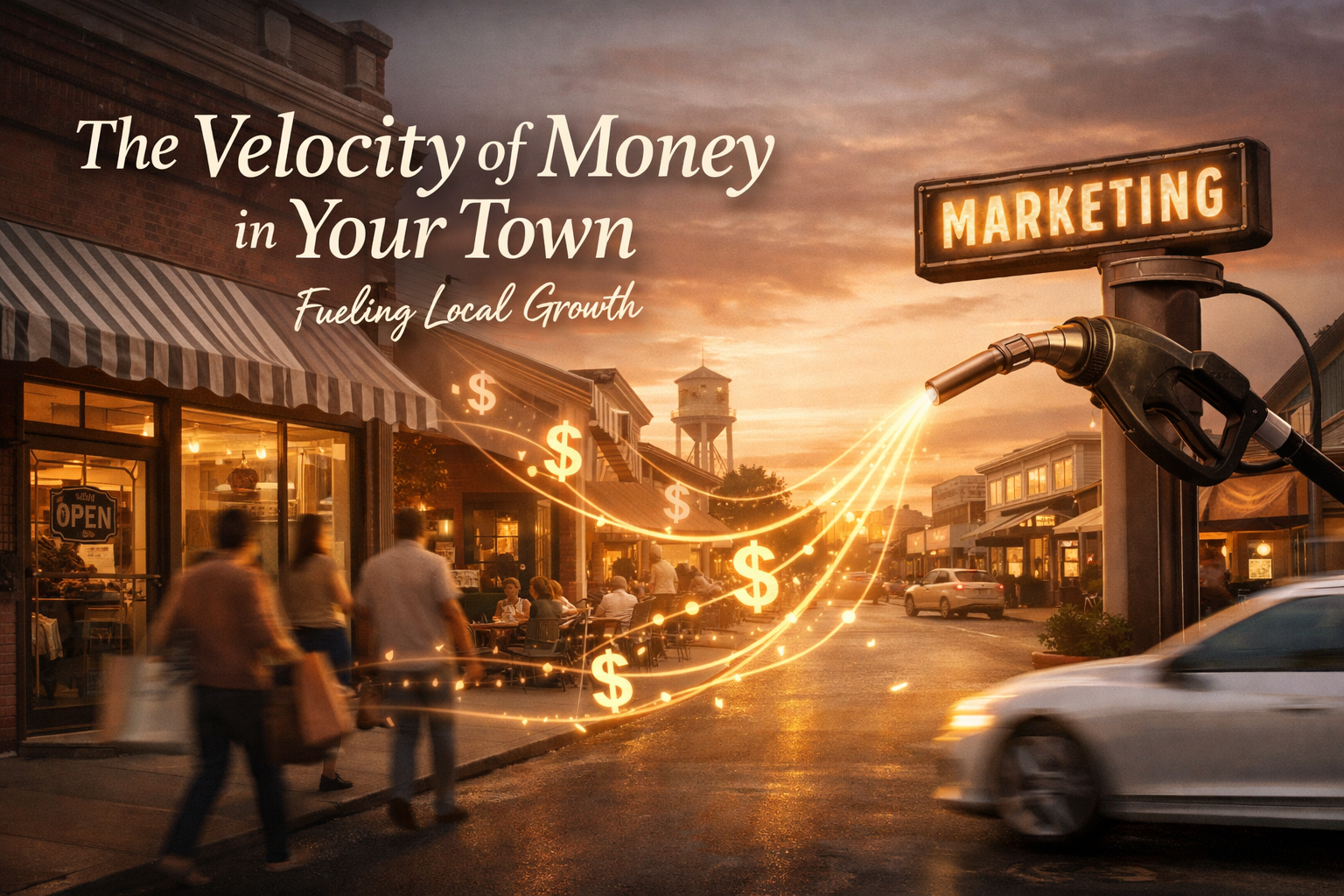 What the Velocity of Money Means for Your Town — and Why Marketing Is the Pump