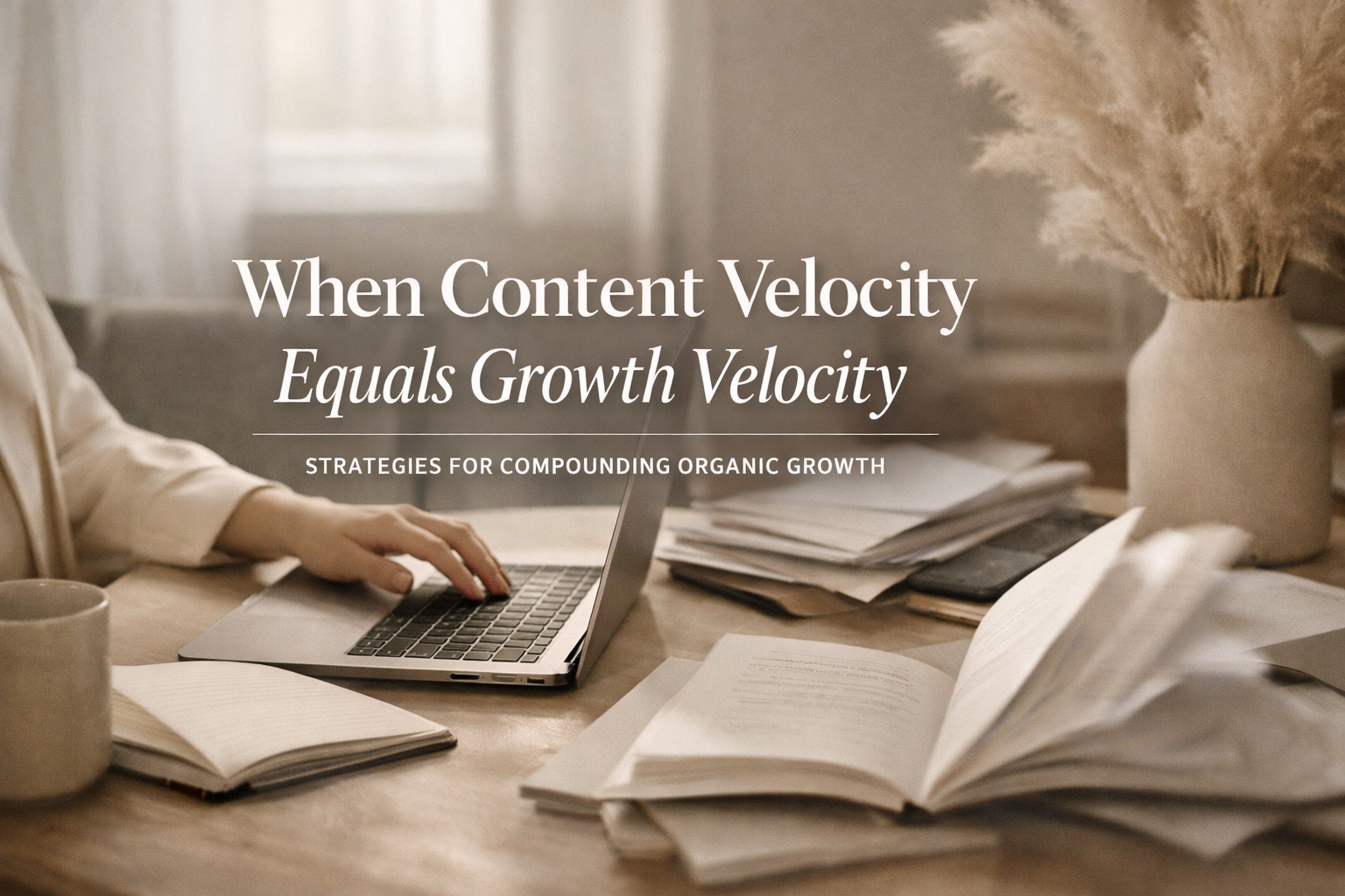 When Content Velocity Actually Equals Growth Velocity — And How to Make Sure Yours Does