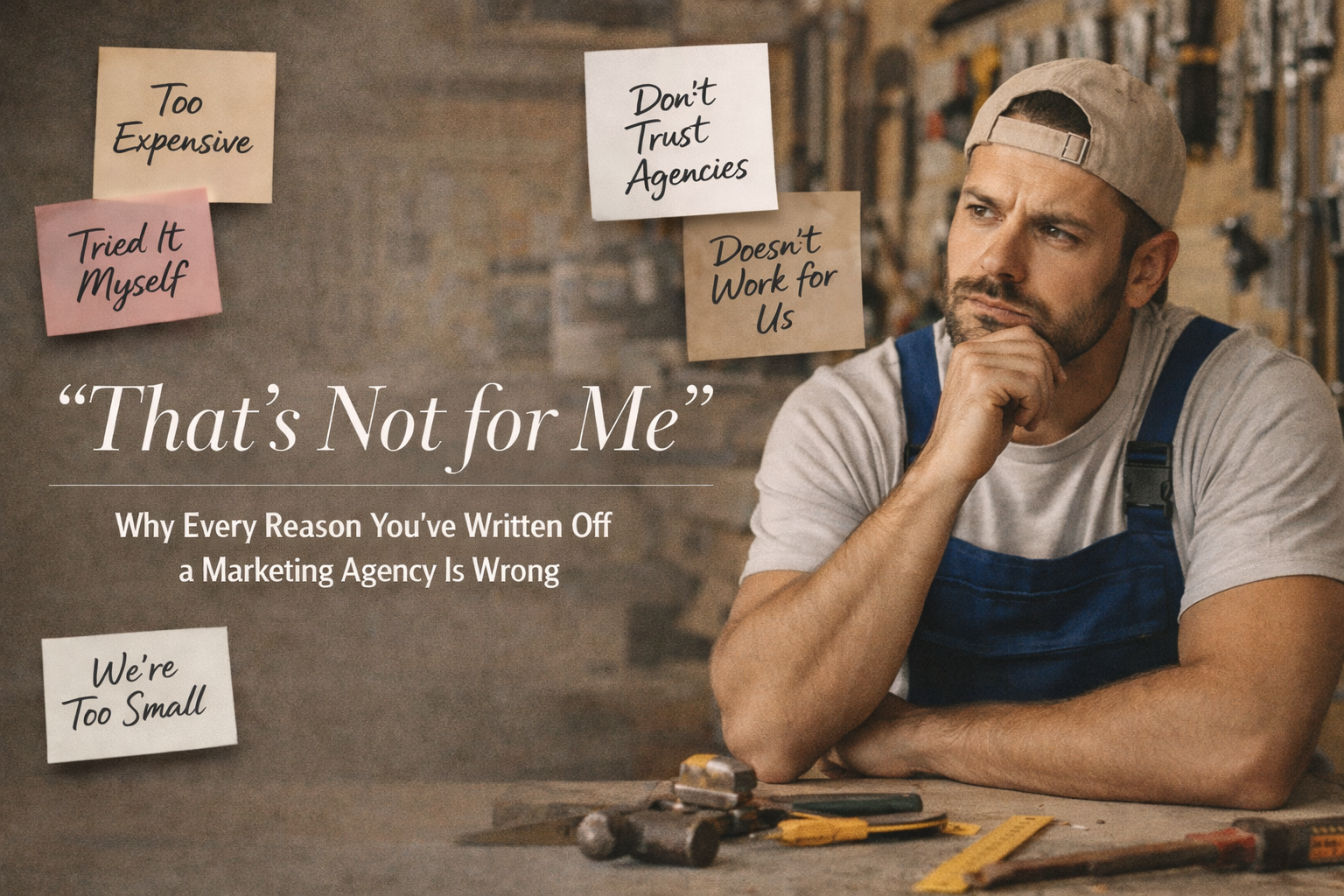 "That's Not for Me" — The Most Common Reasons Business Owners Write Off Marketing Agencies