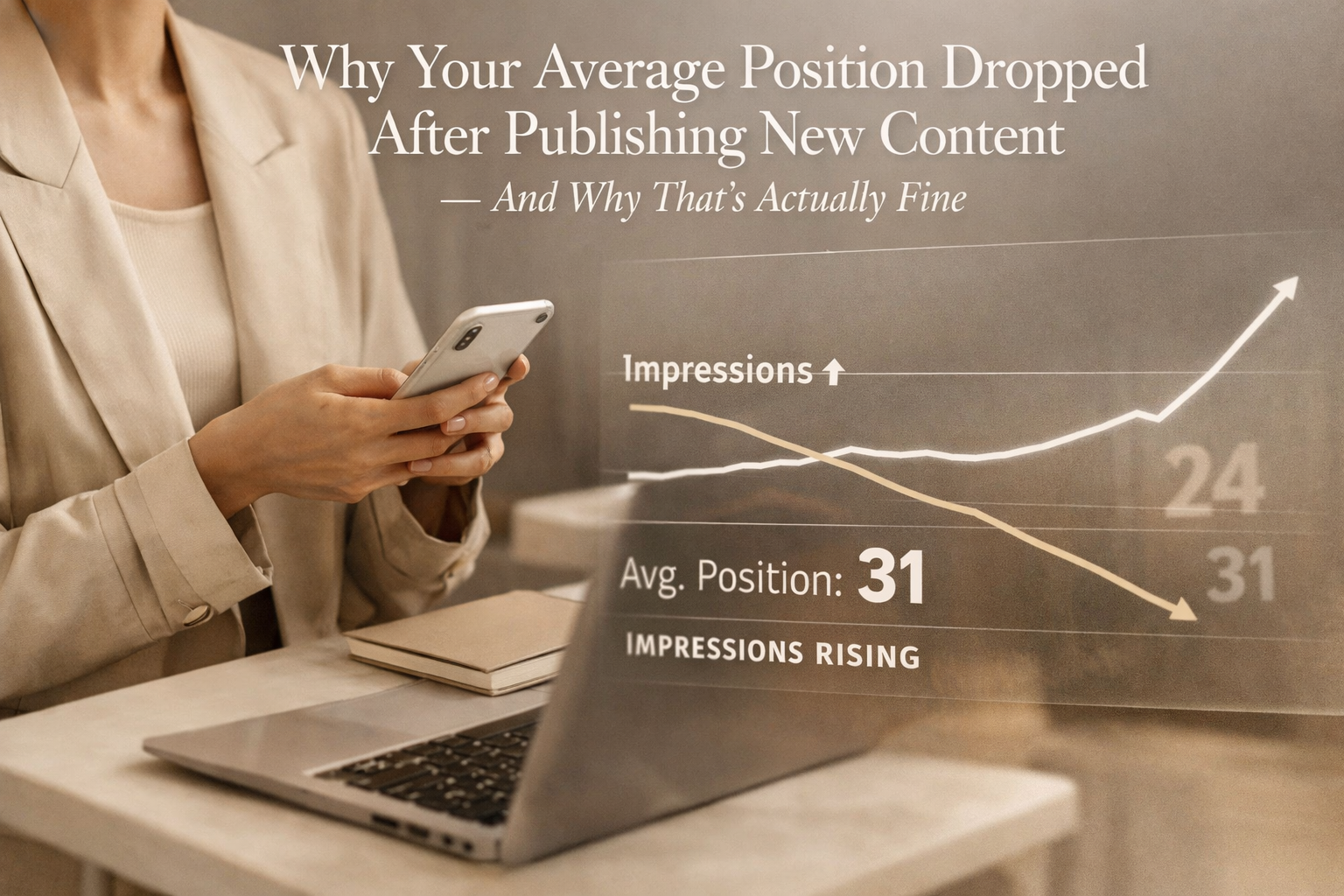 Why a Dropping Average Position in Google Search Console Isn't Always Bad News