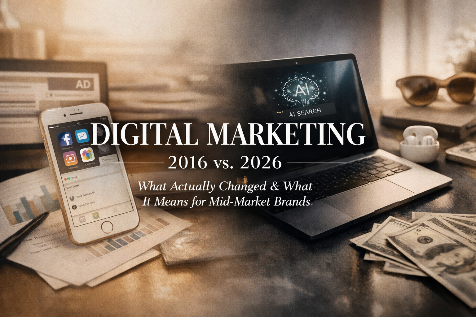 Digital Marketing in 2026 Looks Nothing Like 2016. Here's What Actually Changed.