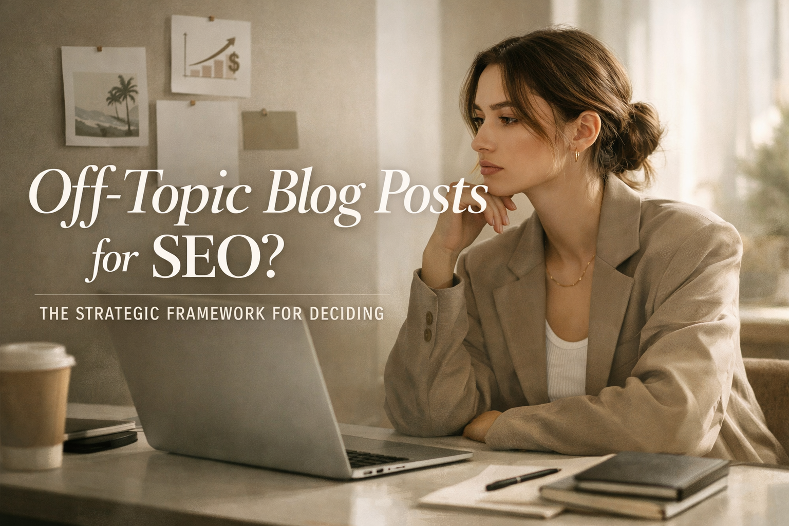 Should You Write Off-Topic Blog Posts to Drive Traffic? The Honest Answer Is More Complicated Than You Think.