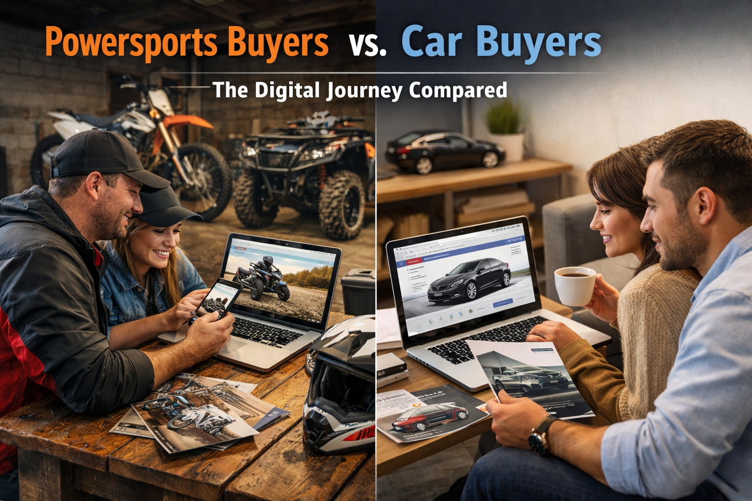 Powersports Buyers vs. Car Buyers: How the Digital Journey Is Different