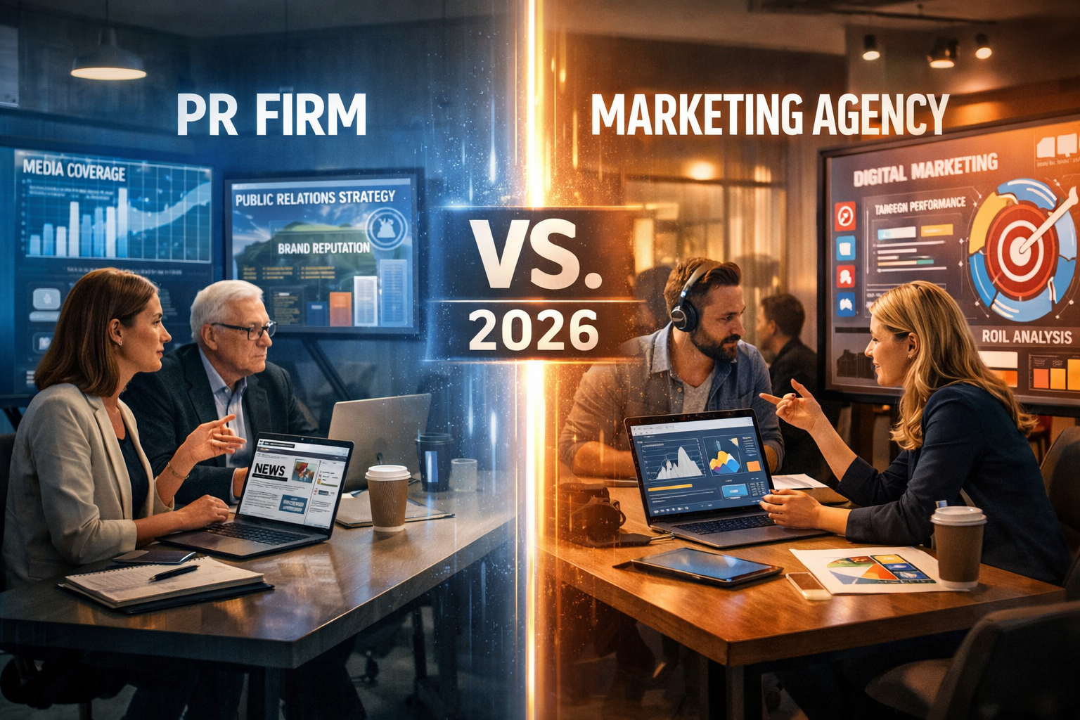 PR Firm vs. Marketing Agency: What's the Real Difference in 2026?