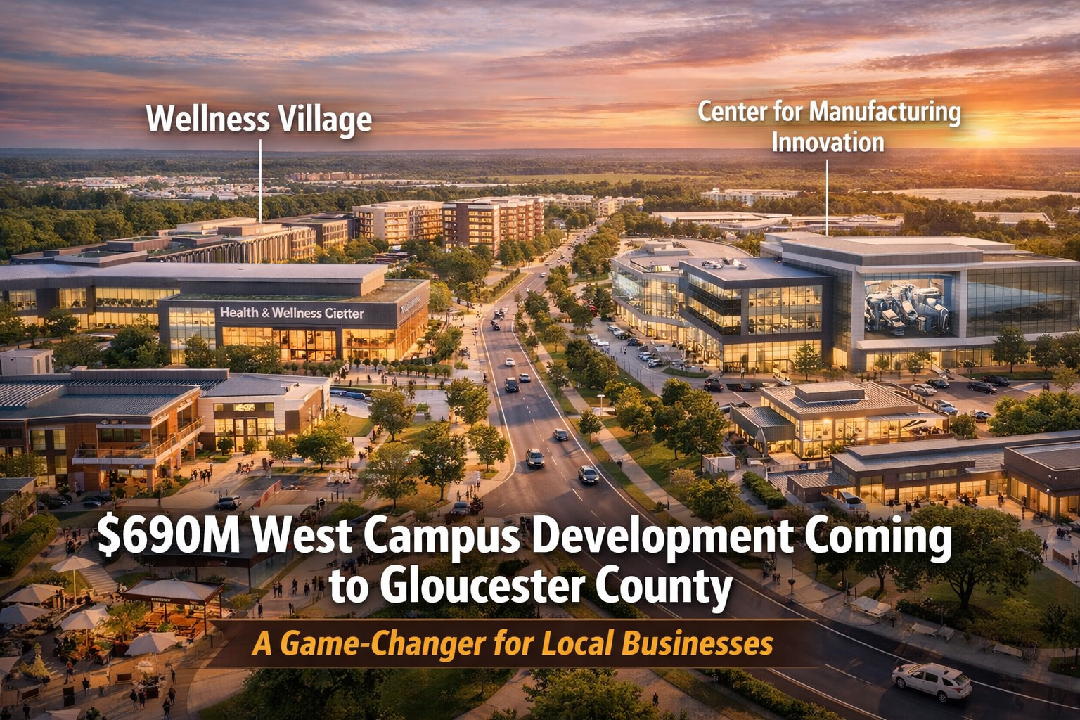 Rowan's $690M West Campus Project Is Coming to Gloucester County — Here's What It Means for Your Business Marketing Strategy