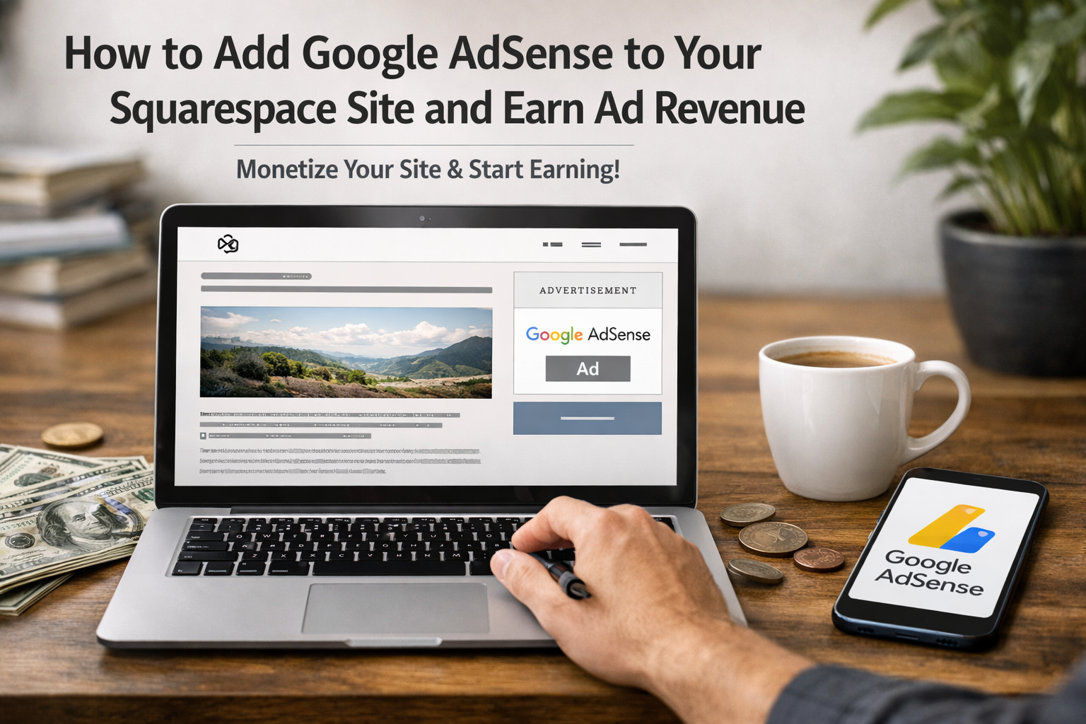 How to Monetize Your Squarespace Site With Google Ads