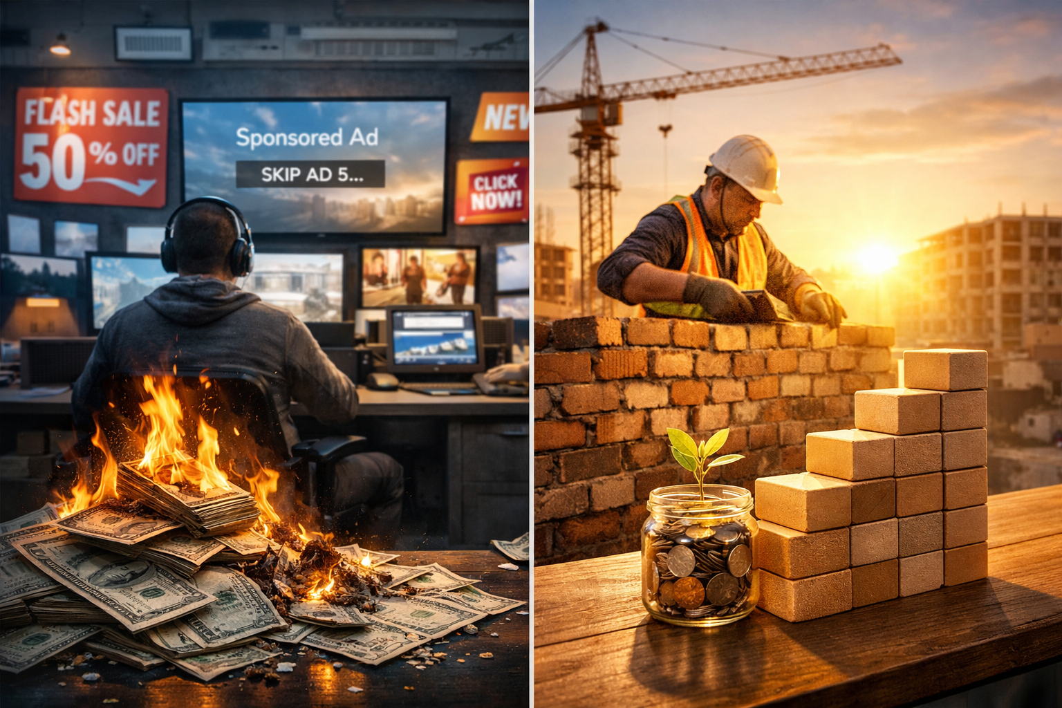 The Attention Rental Economy: Why Most Ad Budgets Build Nothing Permanent