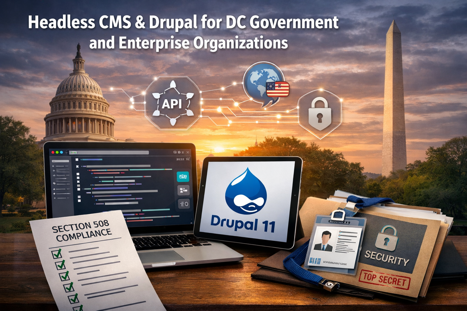 Headless CMS and Drupal for DC Government &amp; Enterprise Organizations — What You Need to Know