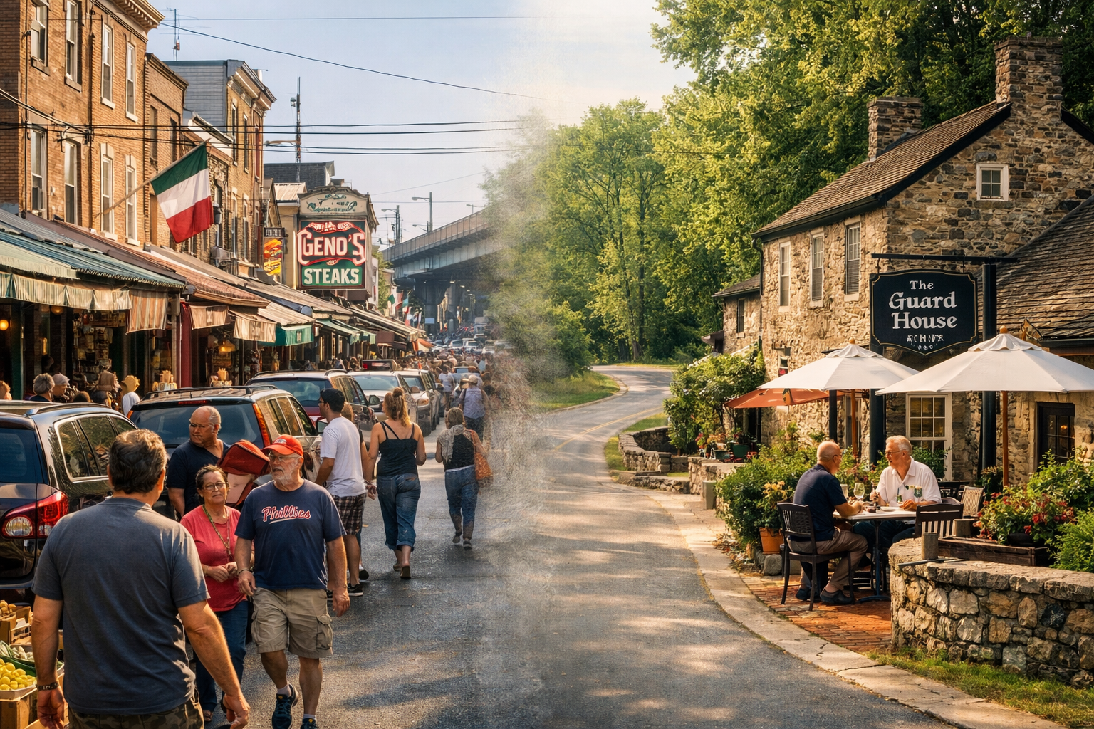 What Gladwyne and South Philly Have in Common (And What They Absolutely Don't)