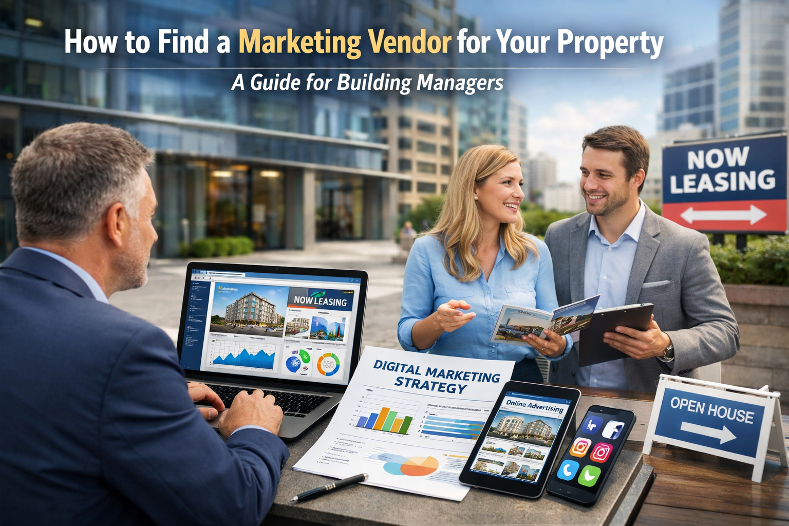 How to Find the Right Marketing Vendor for Your Property — A Guide for Corporate Real Estate and Building Managers