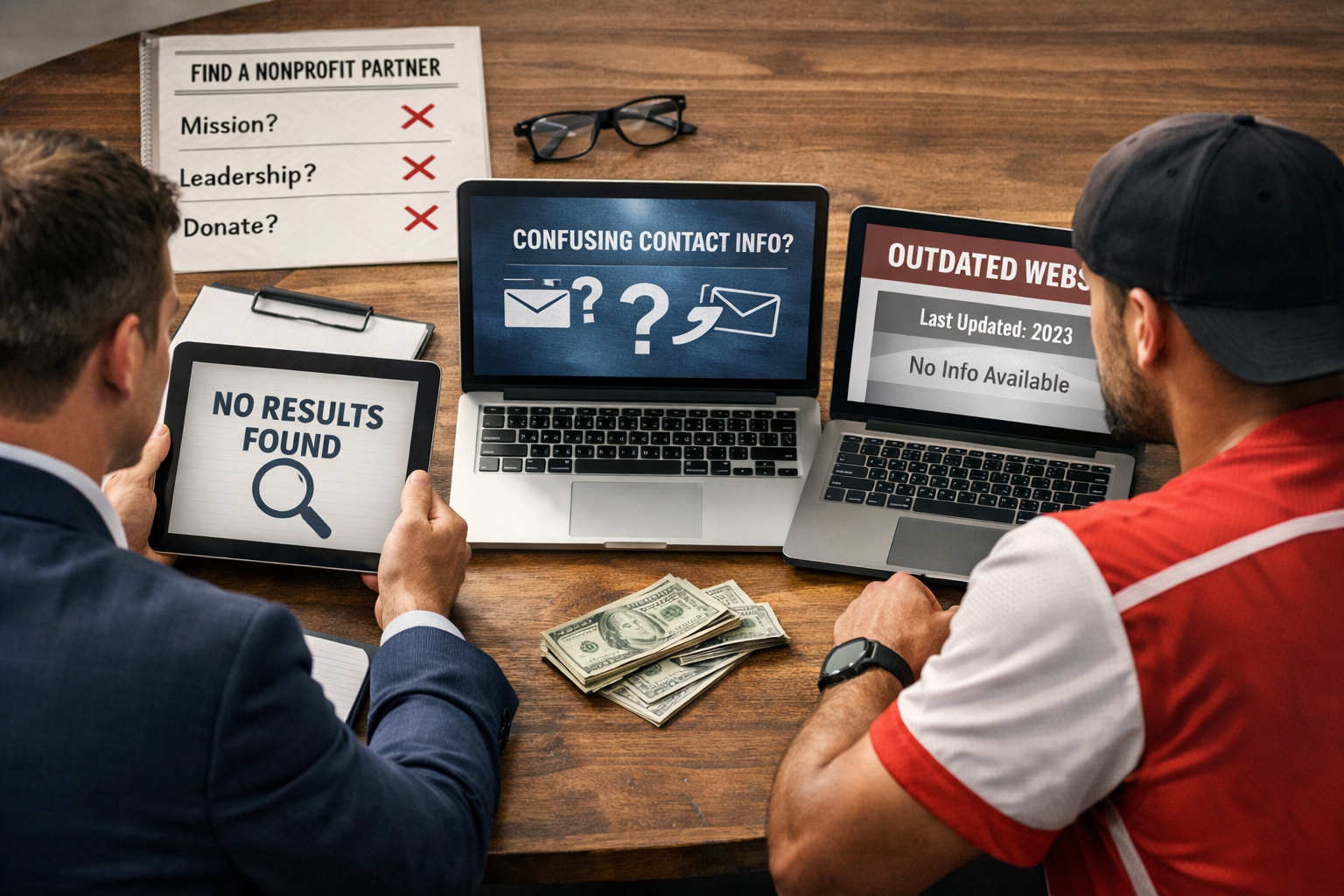 Why Athletes and Businesses Can't Find Your Nonprofit — And What to Do About It