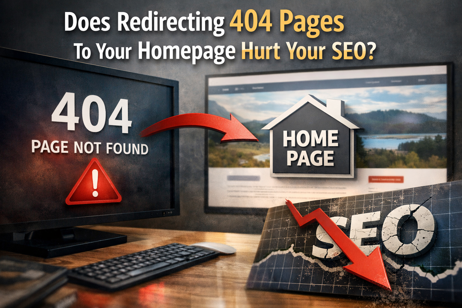 Will Redirecting Your 404 Page to Your Homepage Hurt Your SEO?