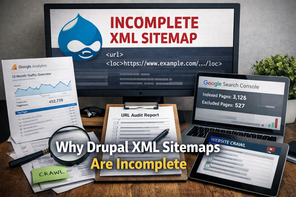 Drupal Diff Tool Why Drupal XML Sitemaps Are Incomplete (And How to Find Every URL on ...