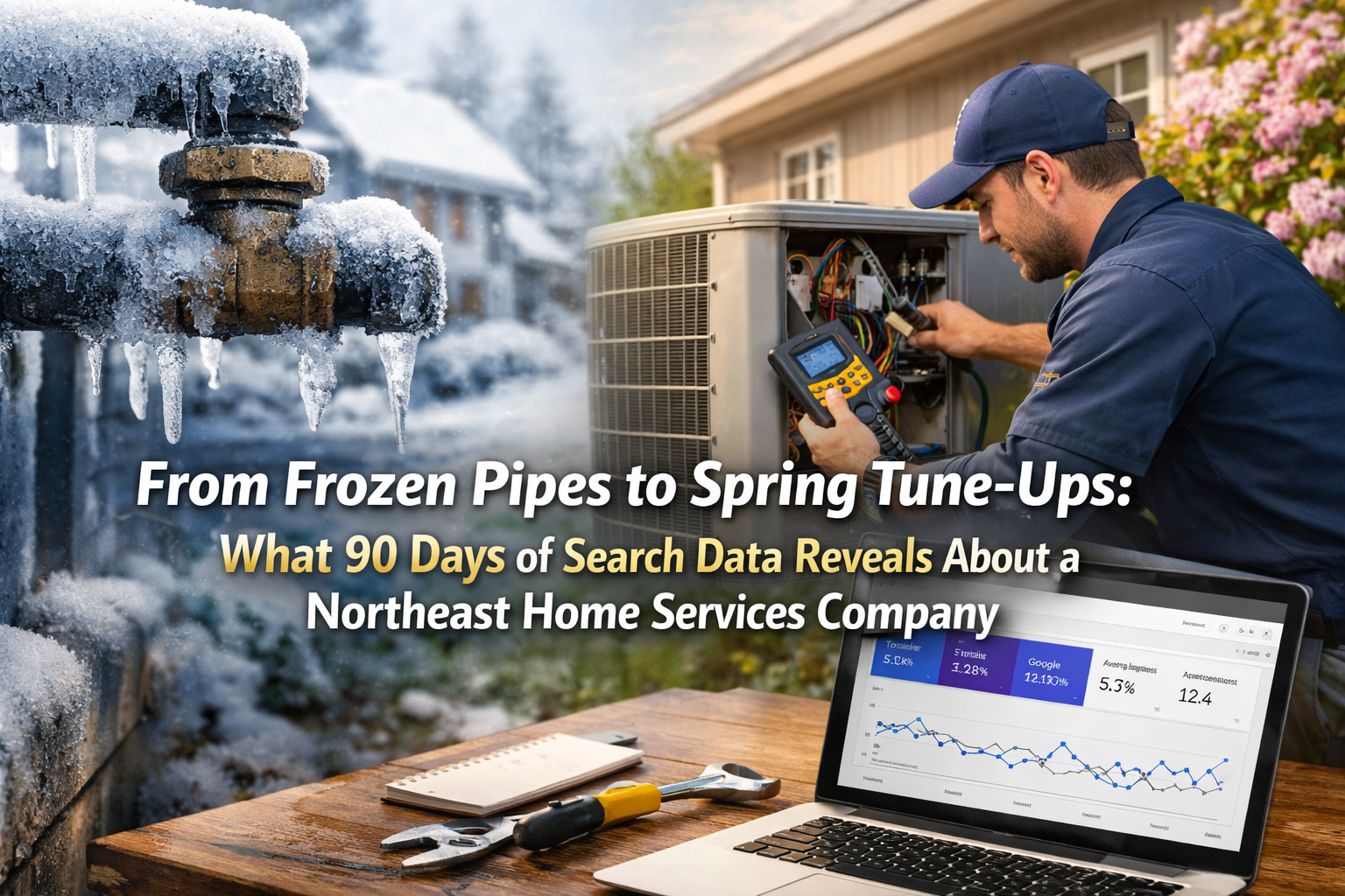 From Frozen Pipes to Spring Tune-Ups: What 3 Months of Search Data Tells Us About a 40-Year Business