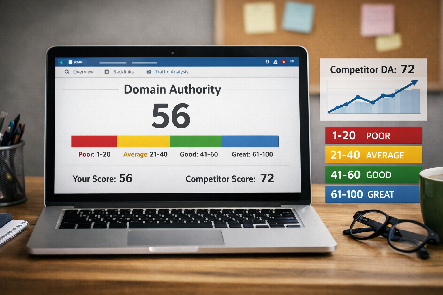 What Is a Good Domain Authority Score? The Complete Range Breakdown (And Why the Number Alone Doesn't Tell the Whole Story)